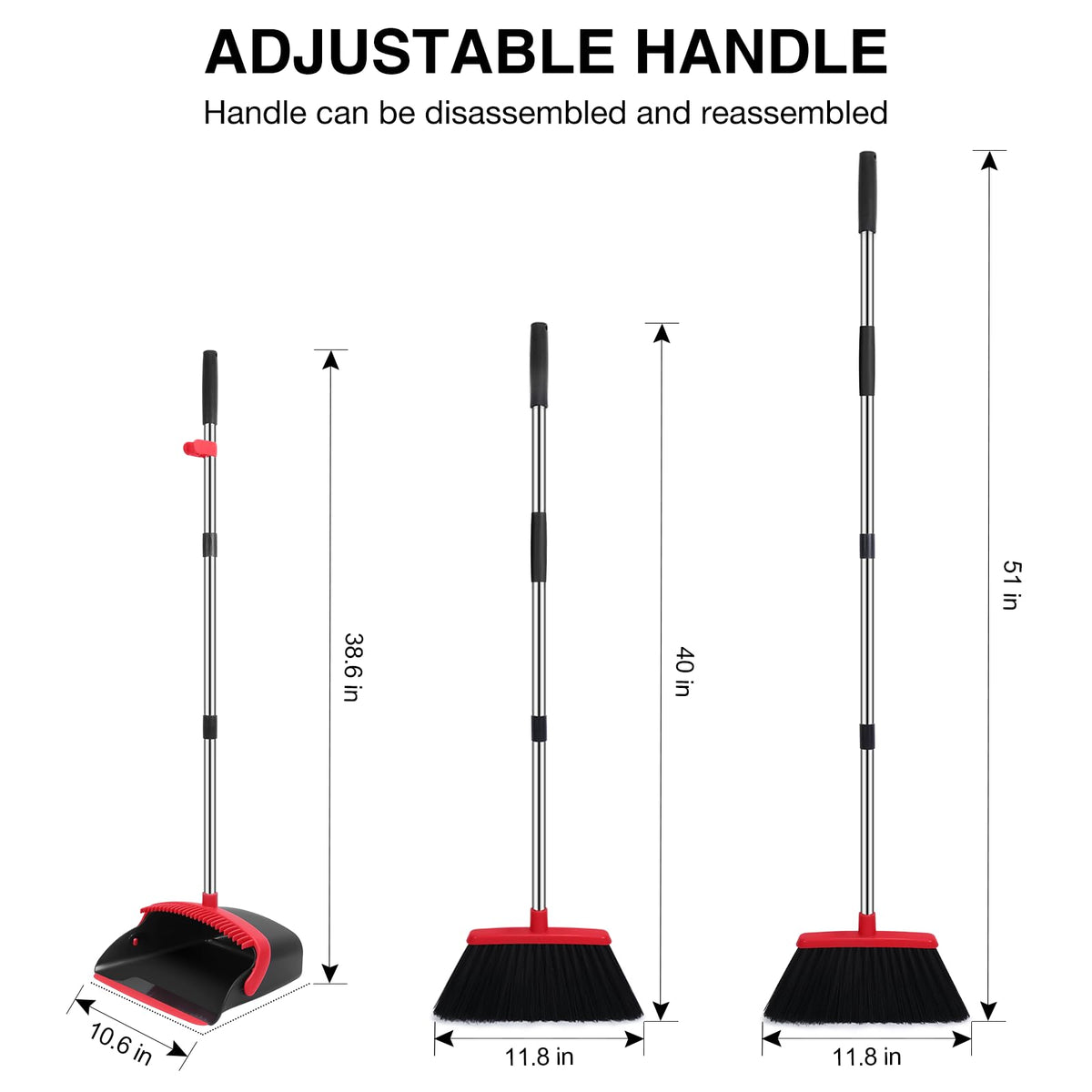 Broom and Dustpan Set (2 Count)