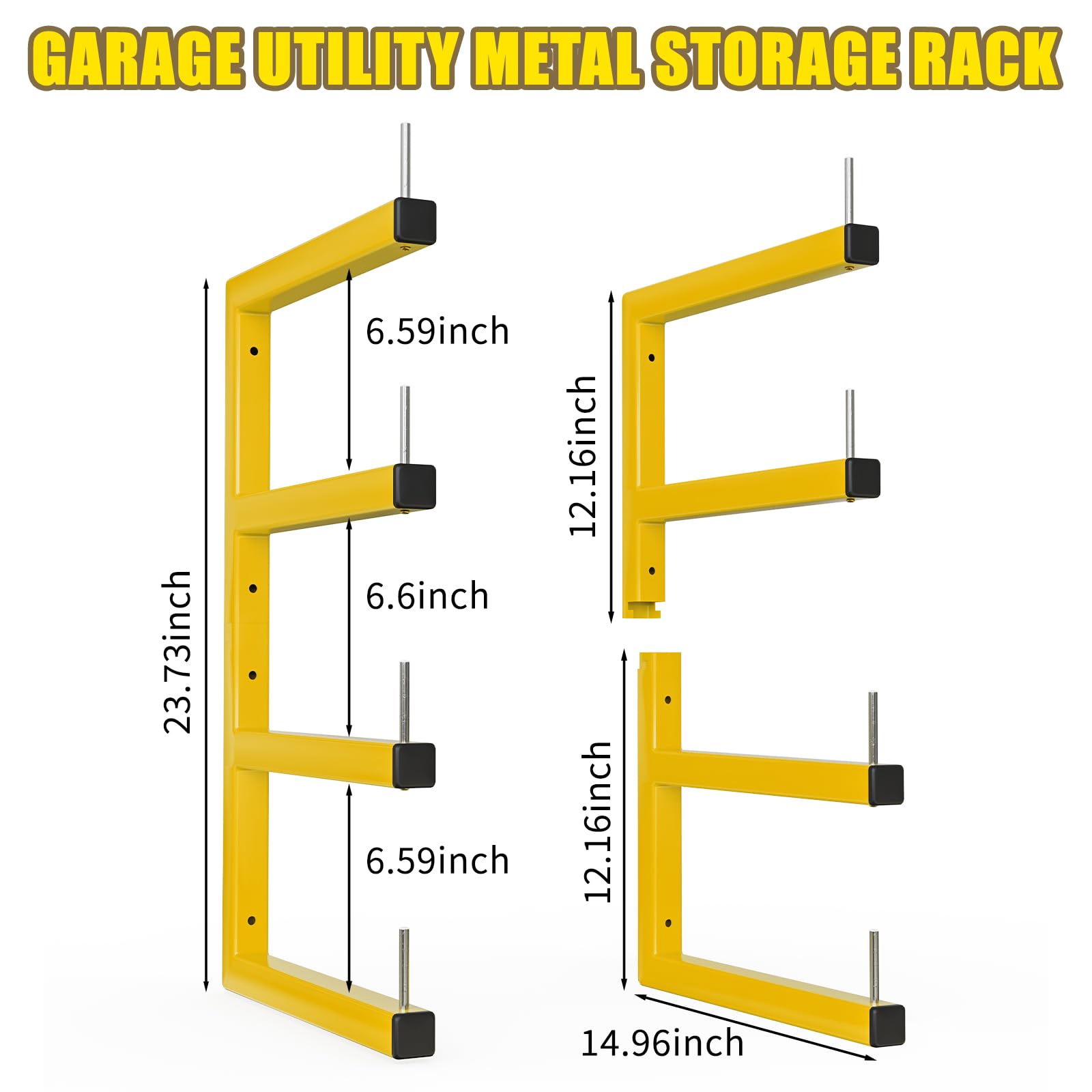 4 Pack Lumber Storage Rack (4 Count)