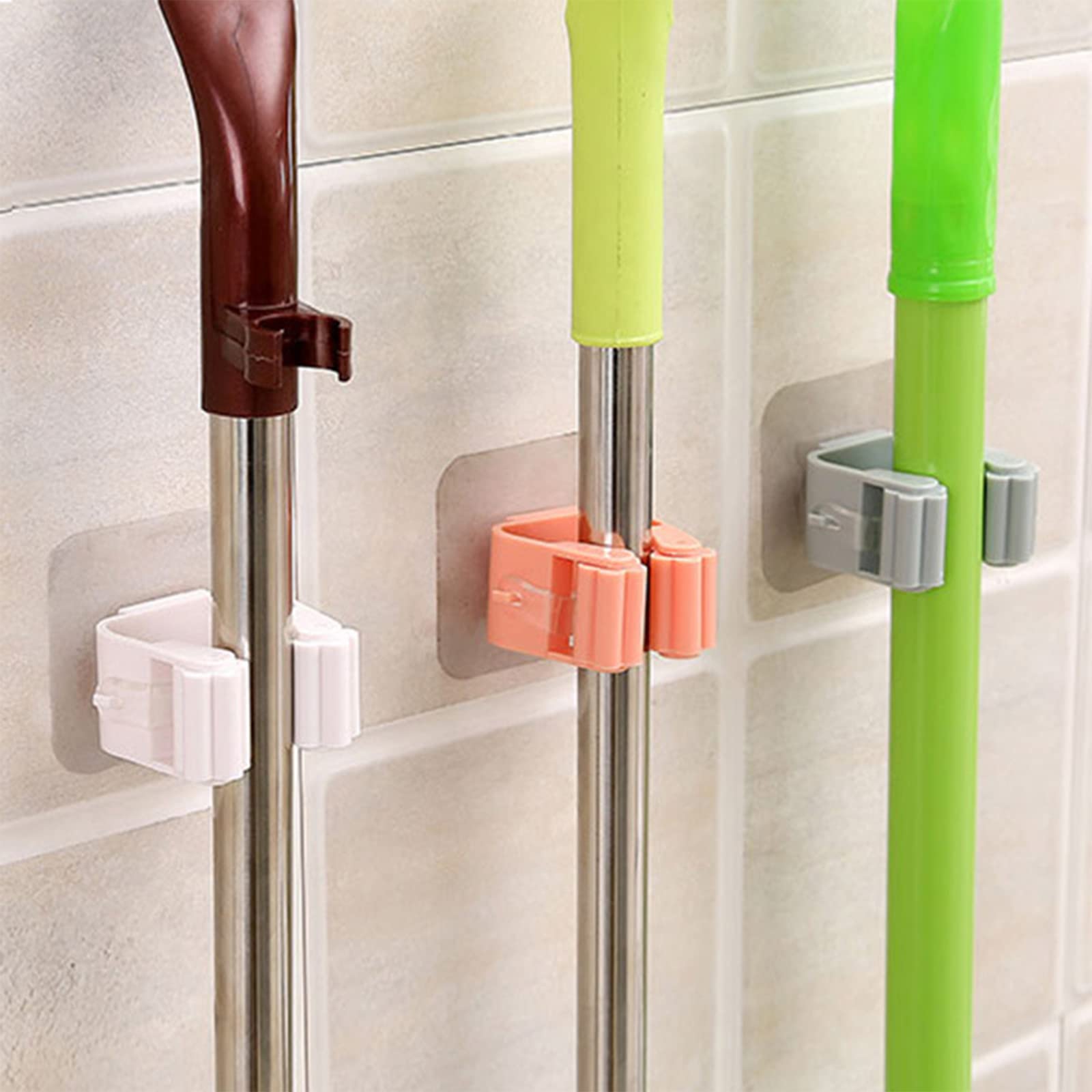 Mop and Broom Holder Wall Mount