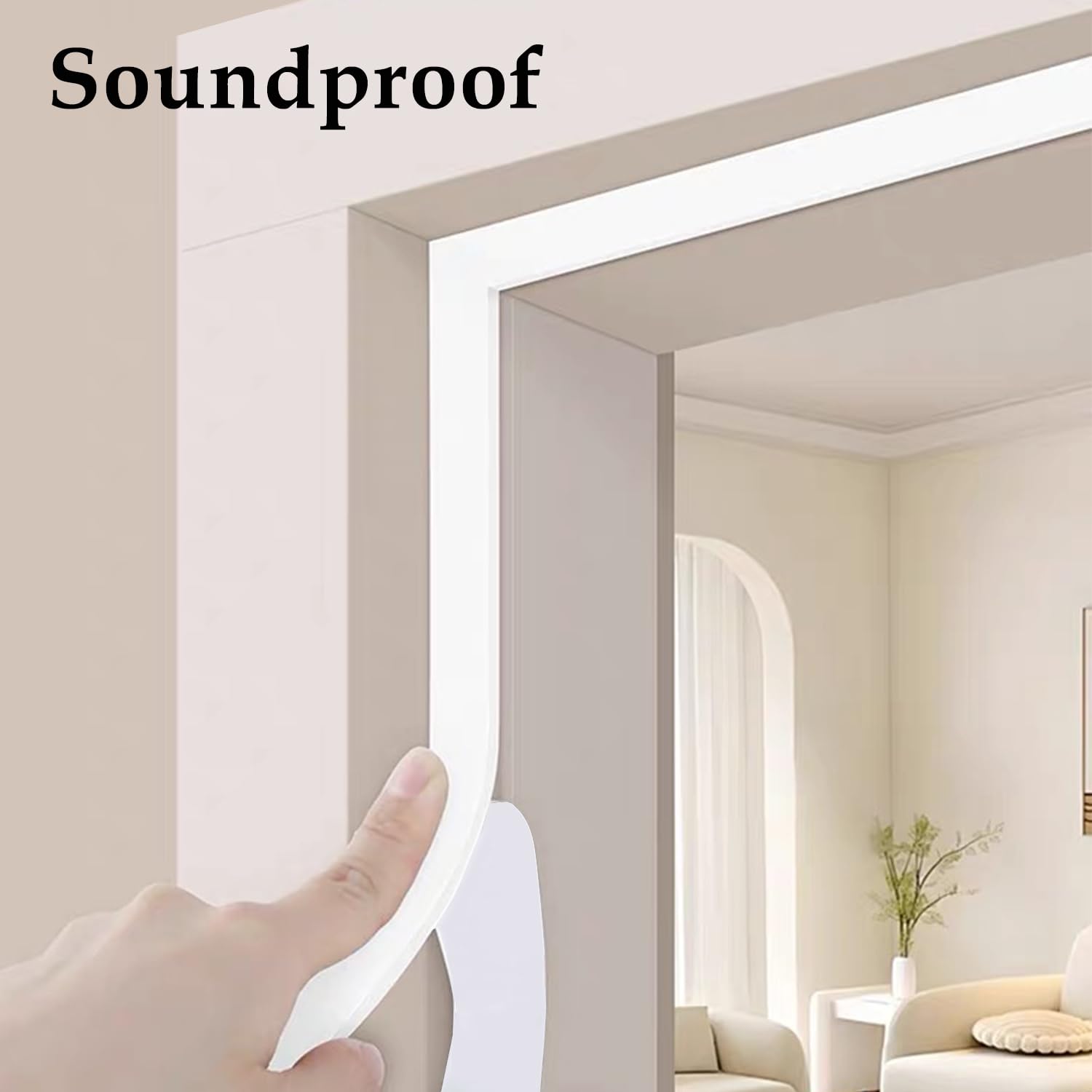Weather Stripping Door Seal White