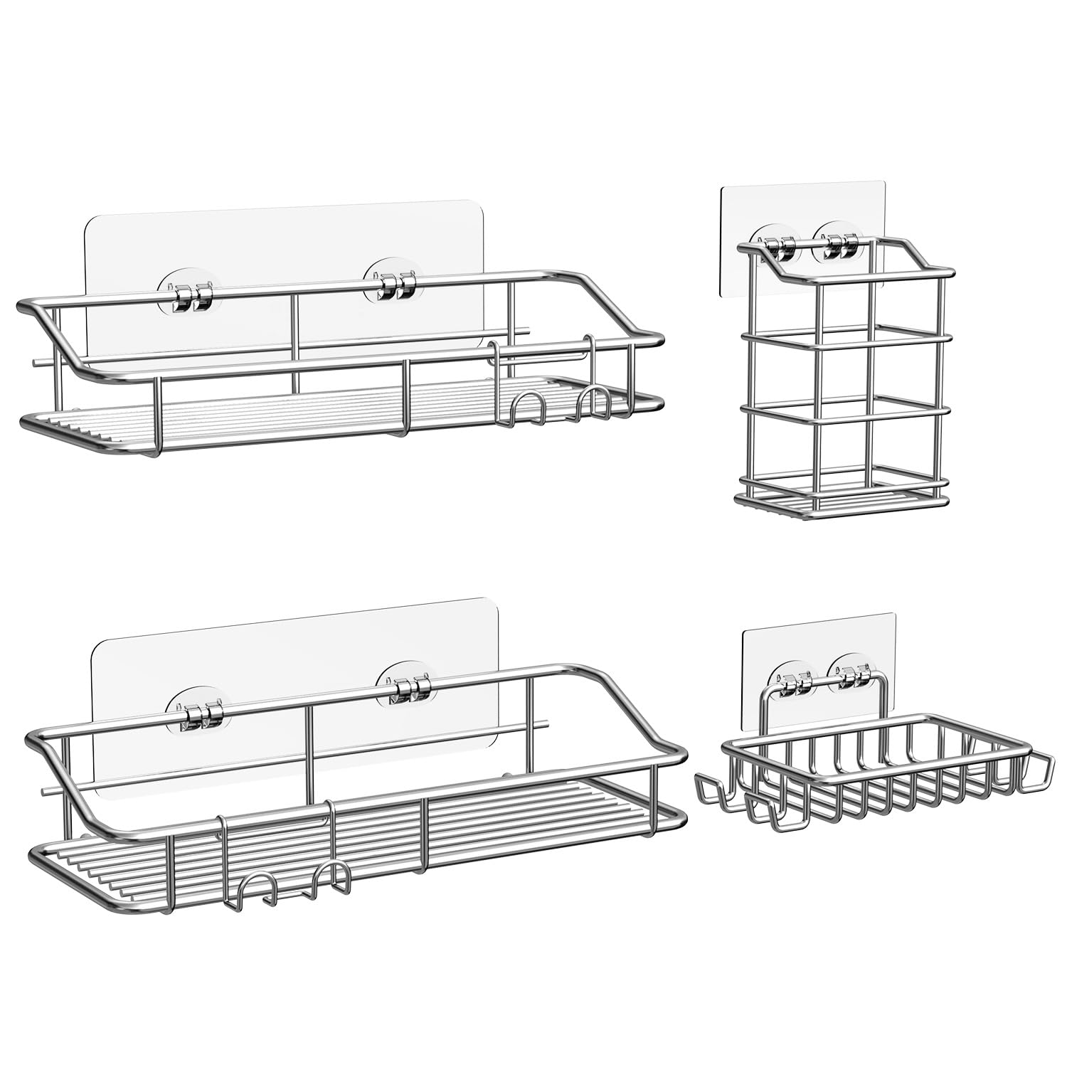 Shower Caddy Adhesive (4 Count)