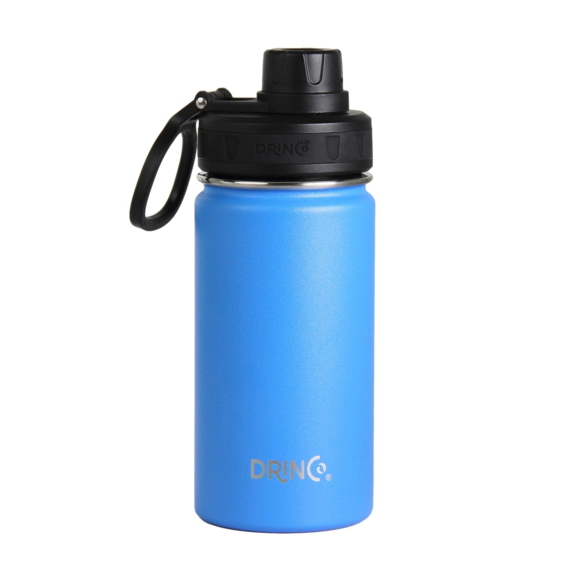 Stainless Steel Water Bottle Spout Lid Vacuum Insulated Double Wall Water Bottle Wide Mouth