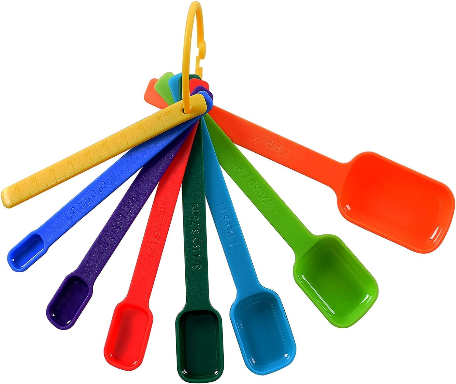 Plastic Measuring Spoons 8 (8 Count)