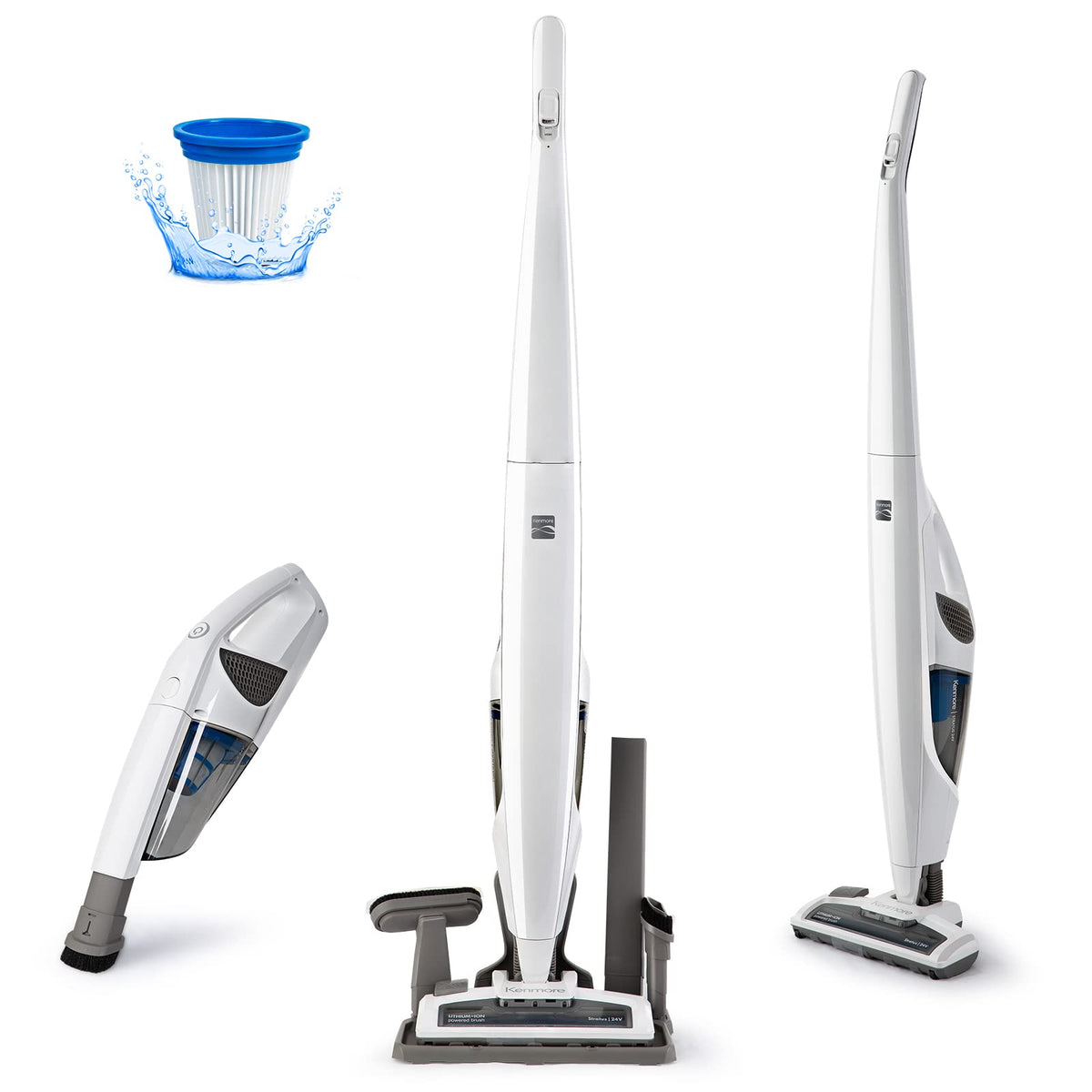 DS1030 Cordless Stick Vacuum Lightweight Cleaner 2