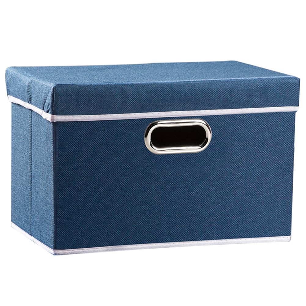 Collapsible Storage Bin with Lid [1