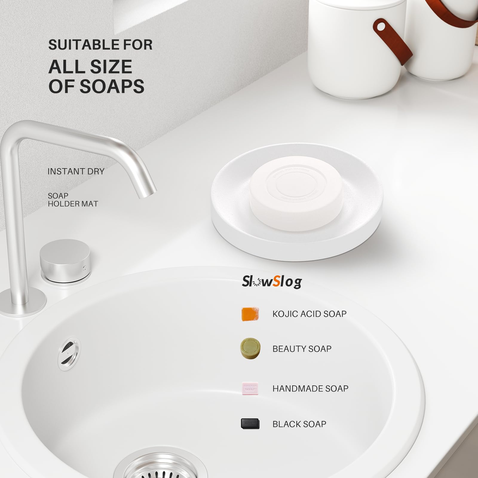 Diatomite Soap Dish Holder