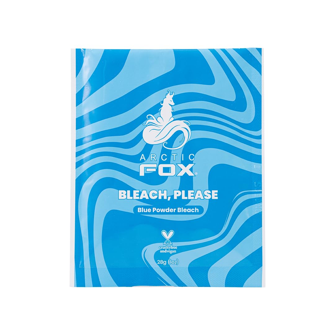 Blue Powder Hair Bleach Sachet
