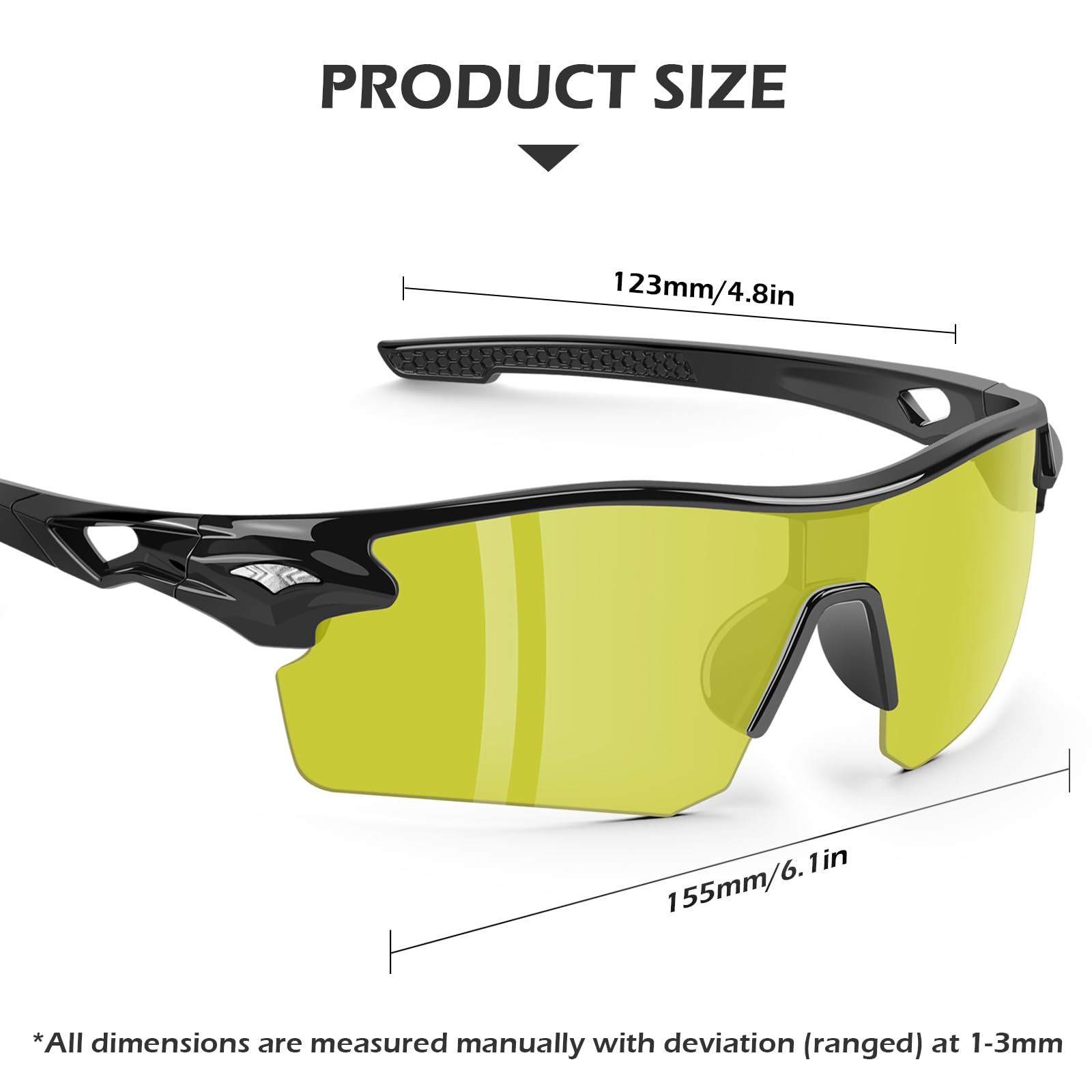 12 Pack Safety Glasses for Men Women (12 Count)