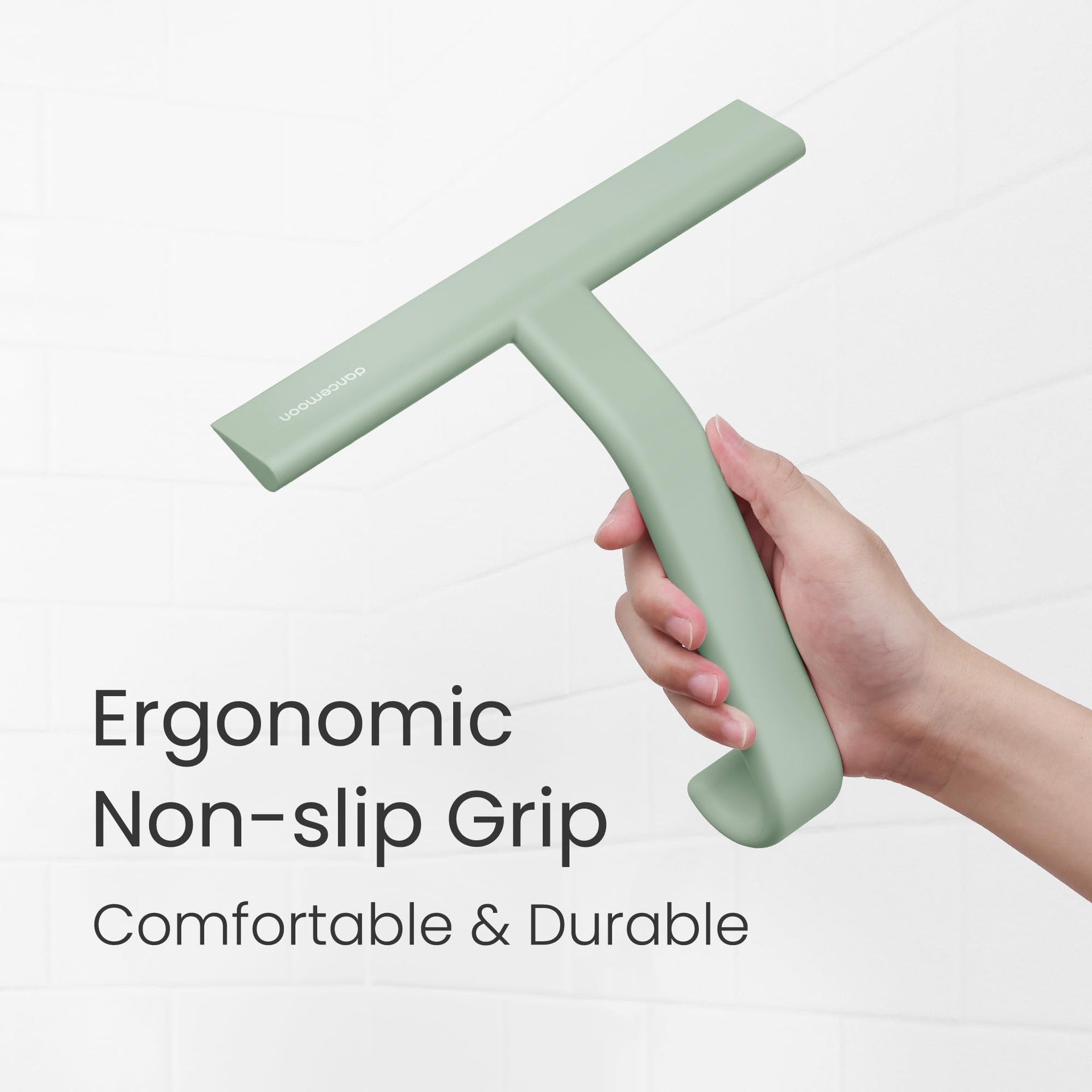 JustHang Shower Squeegee with Built