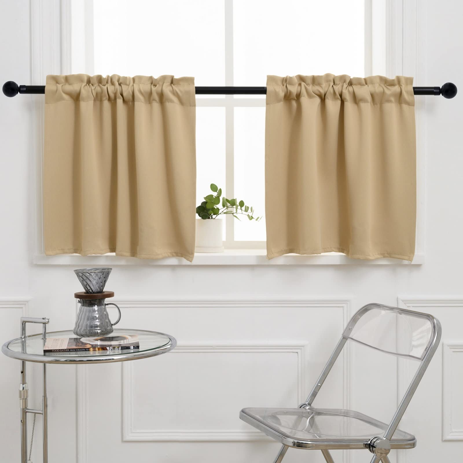 Rod Pocket Tier Curtain