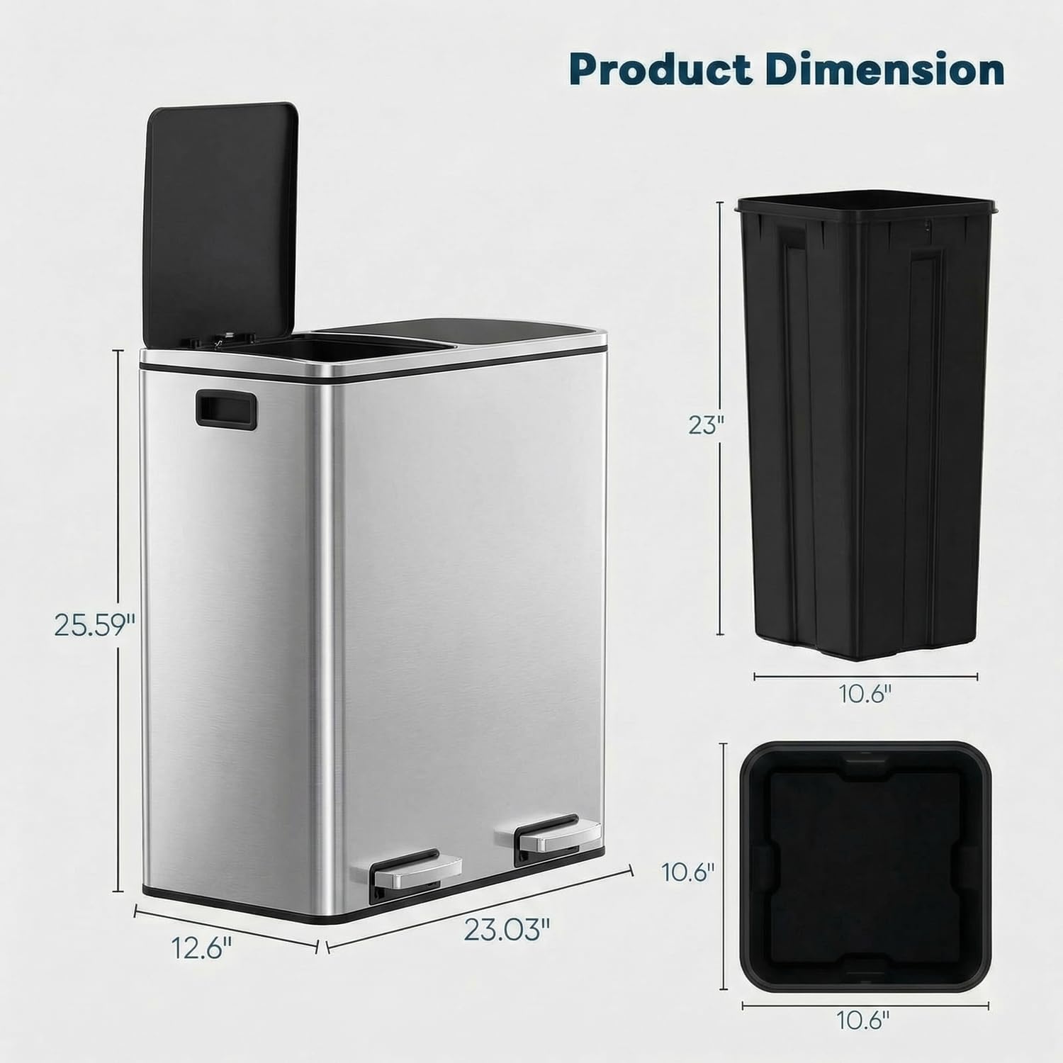 2 x 8 Gallon 2 x 30 L