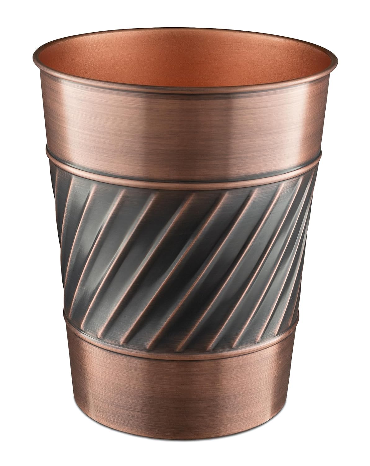 Metal Bathroom Trash Can