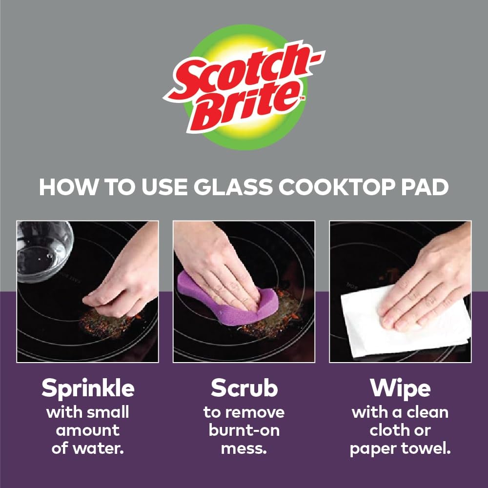 Scratch Free Glass Cooktop Pads (2 Count)