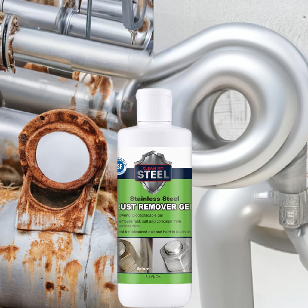 Stainless Steel Rust Remover Gel (8.5 Fl Oz)