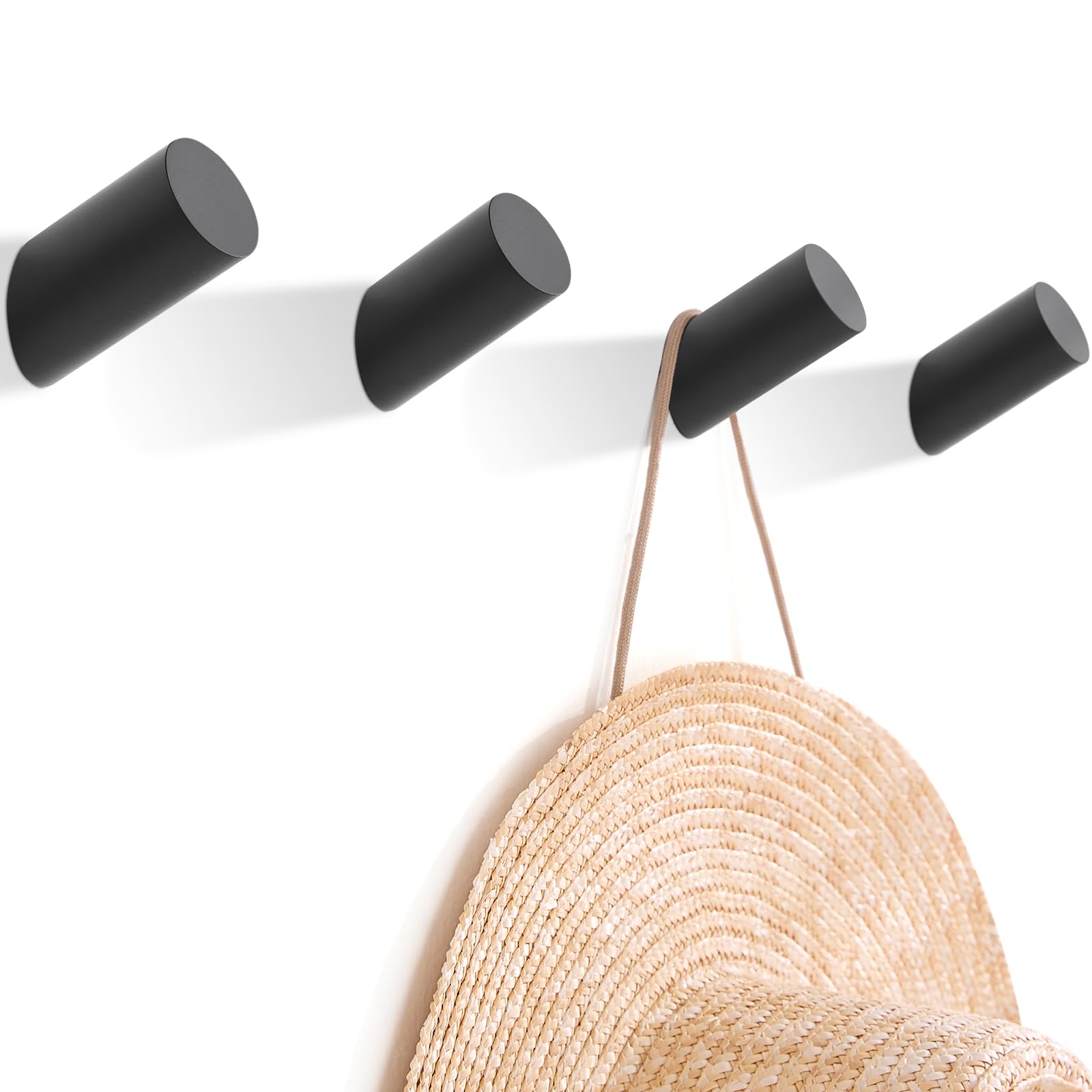 Wood Wall Hooks (4 Count)