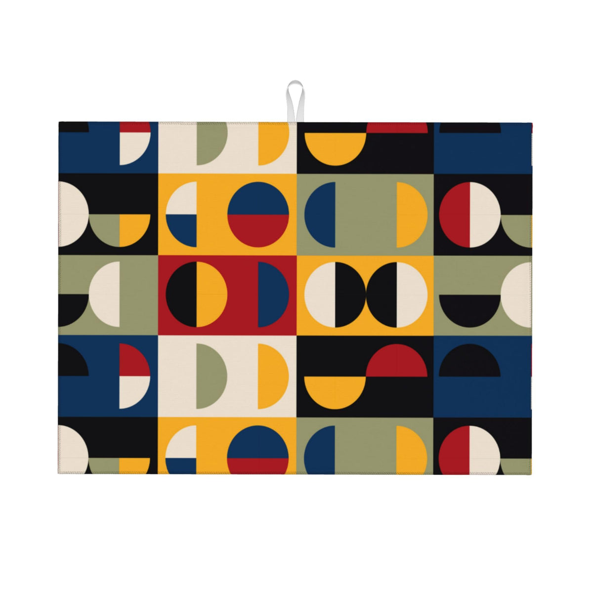 Retro Mid Century Modern Kitchen Drying Mat for Kitchen Counter