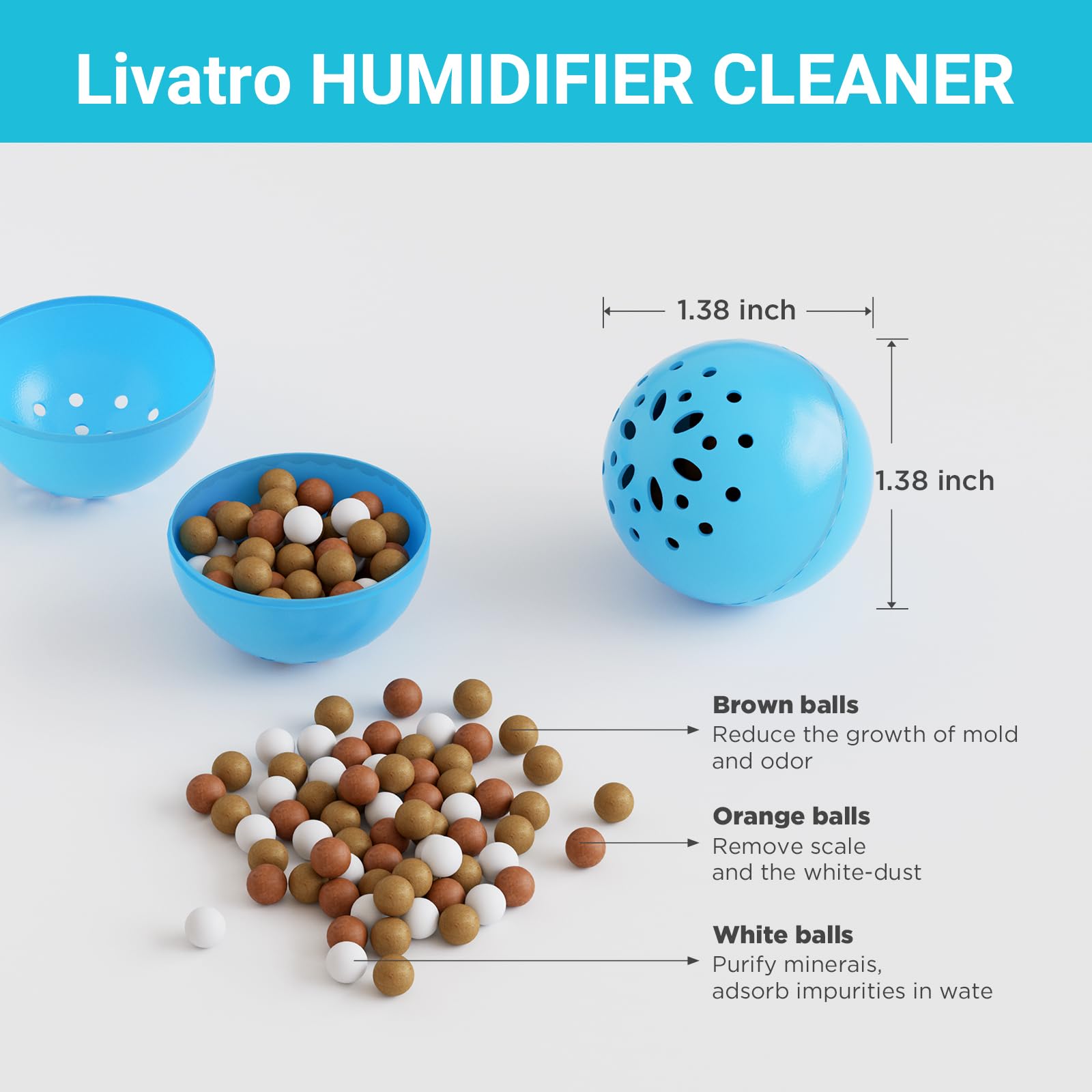 Humidifier Cleaning Ball (3 Count)