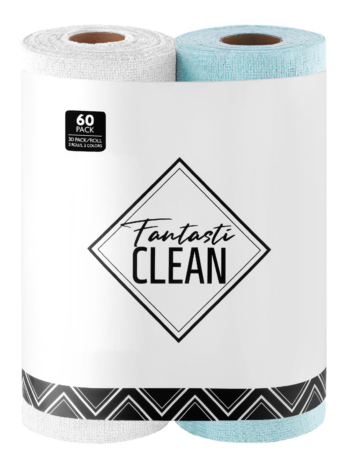 Microfiber Cleaning Cloth Roll (60 Count) - ModHome Supplies