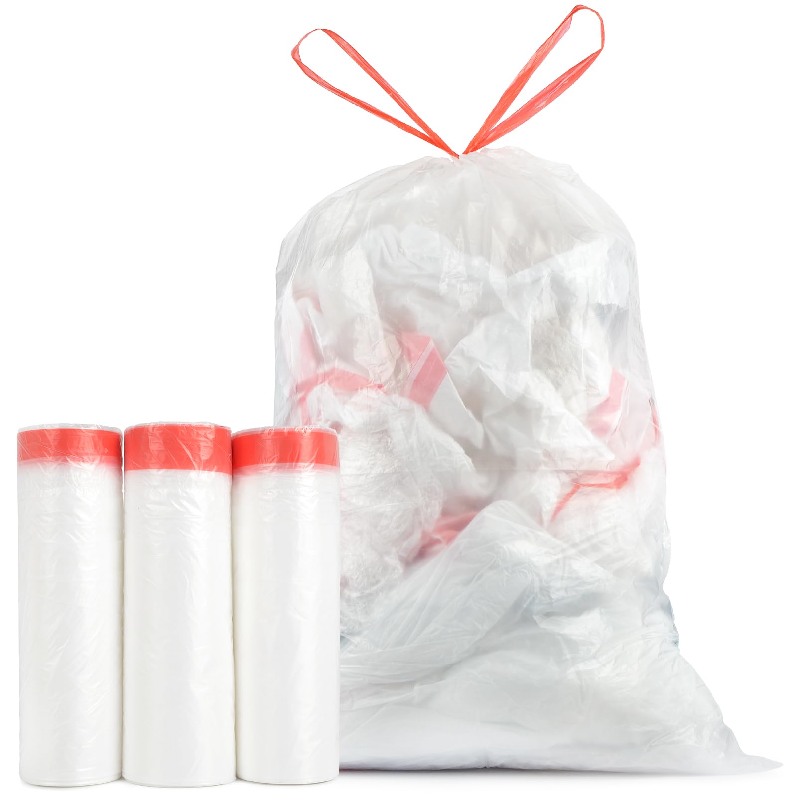 15 Gallon Drawstring Trash Bags (108 Count)