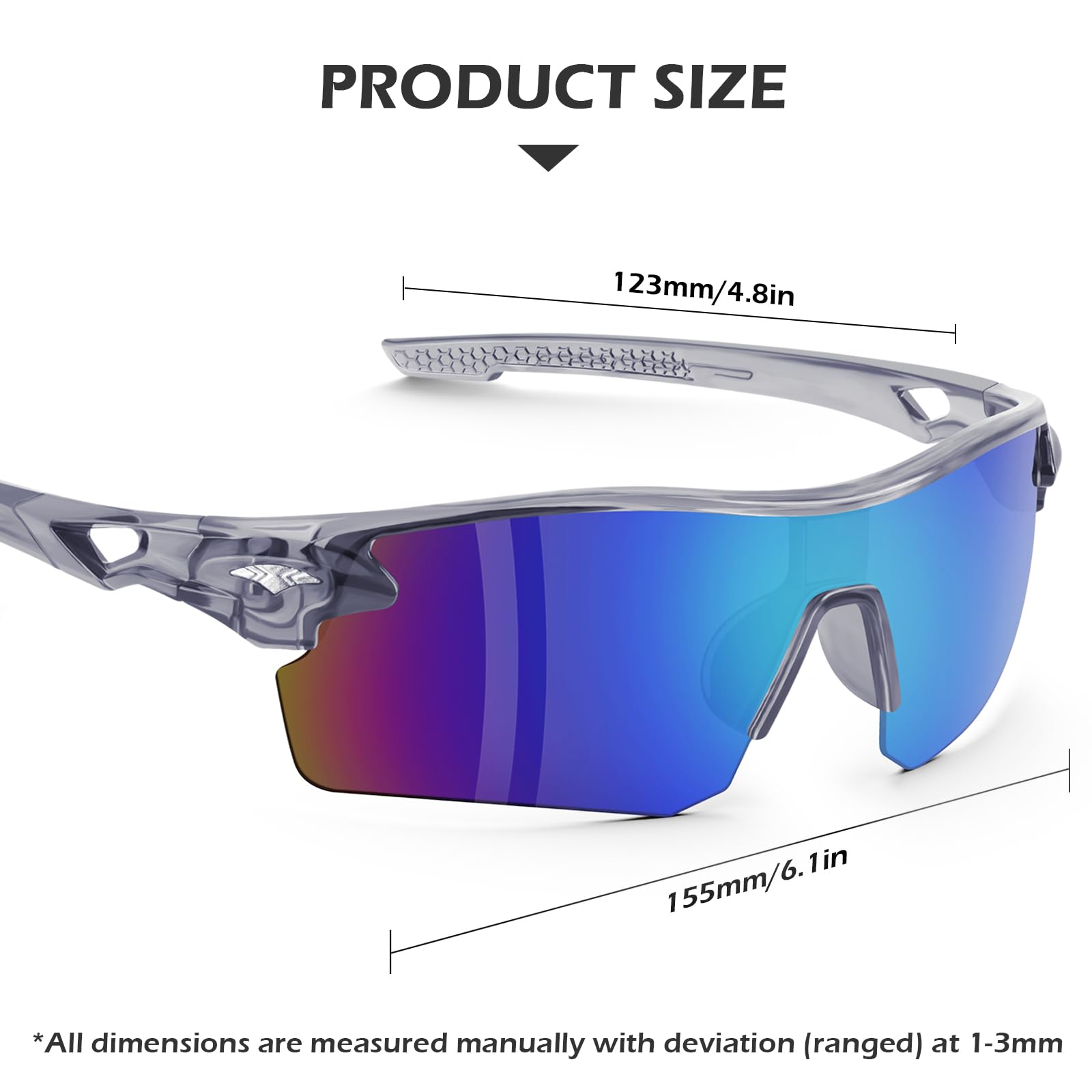 12 Pack Safety Glasses for Men Women (12 Count)