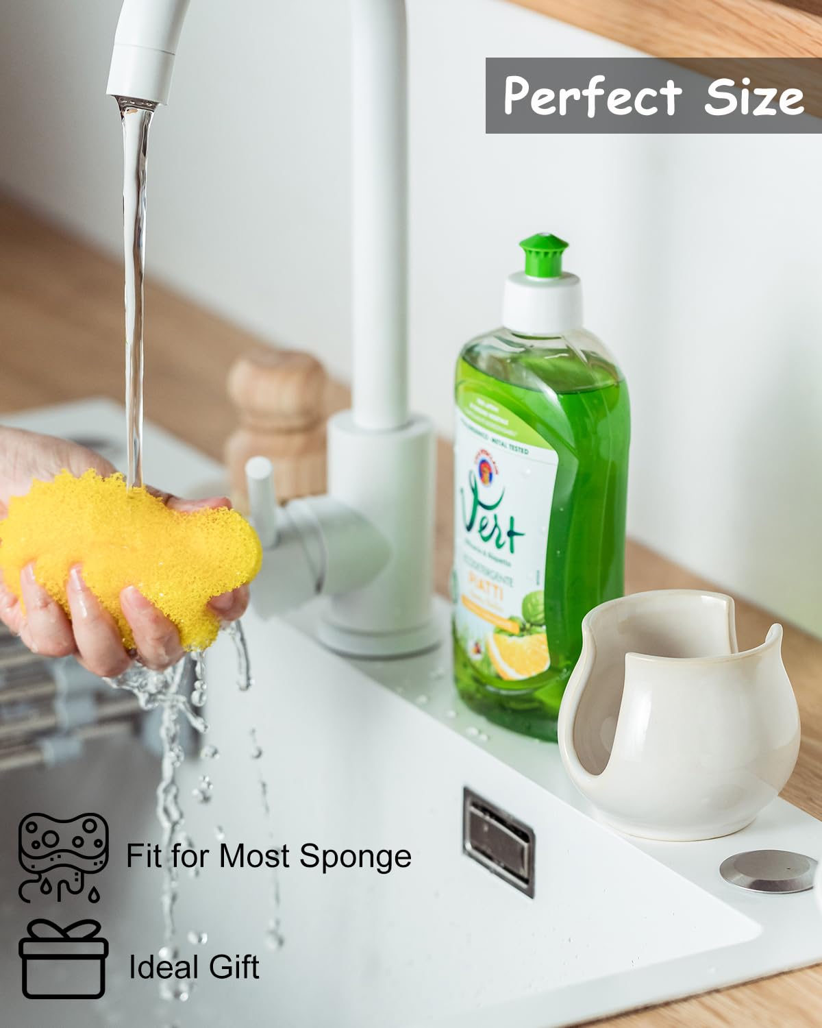 Sponge Holder for Kitchen Sink