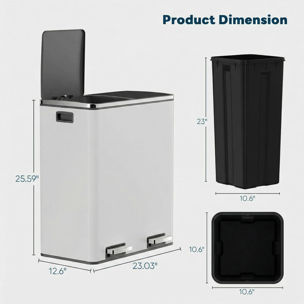 2 x 8 Gallon 2 x 30 L