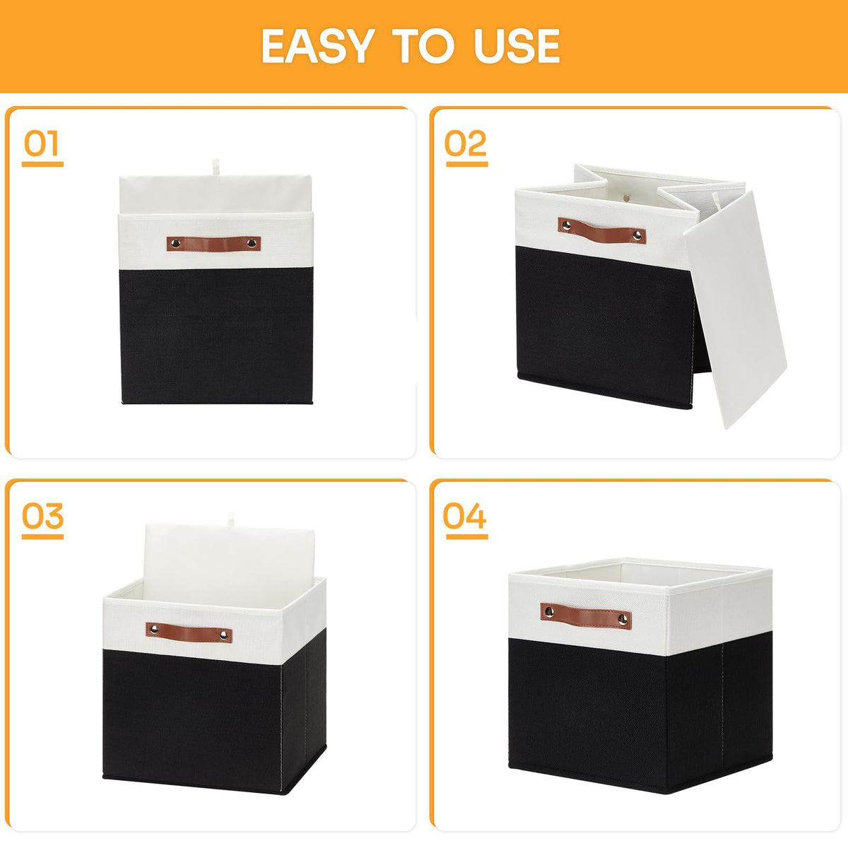 Storage Cubes 13 inch (4 Count)