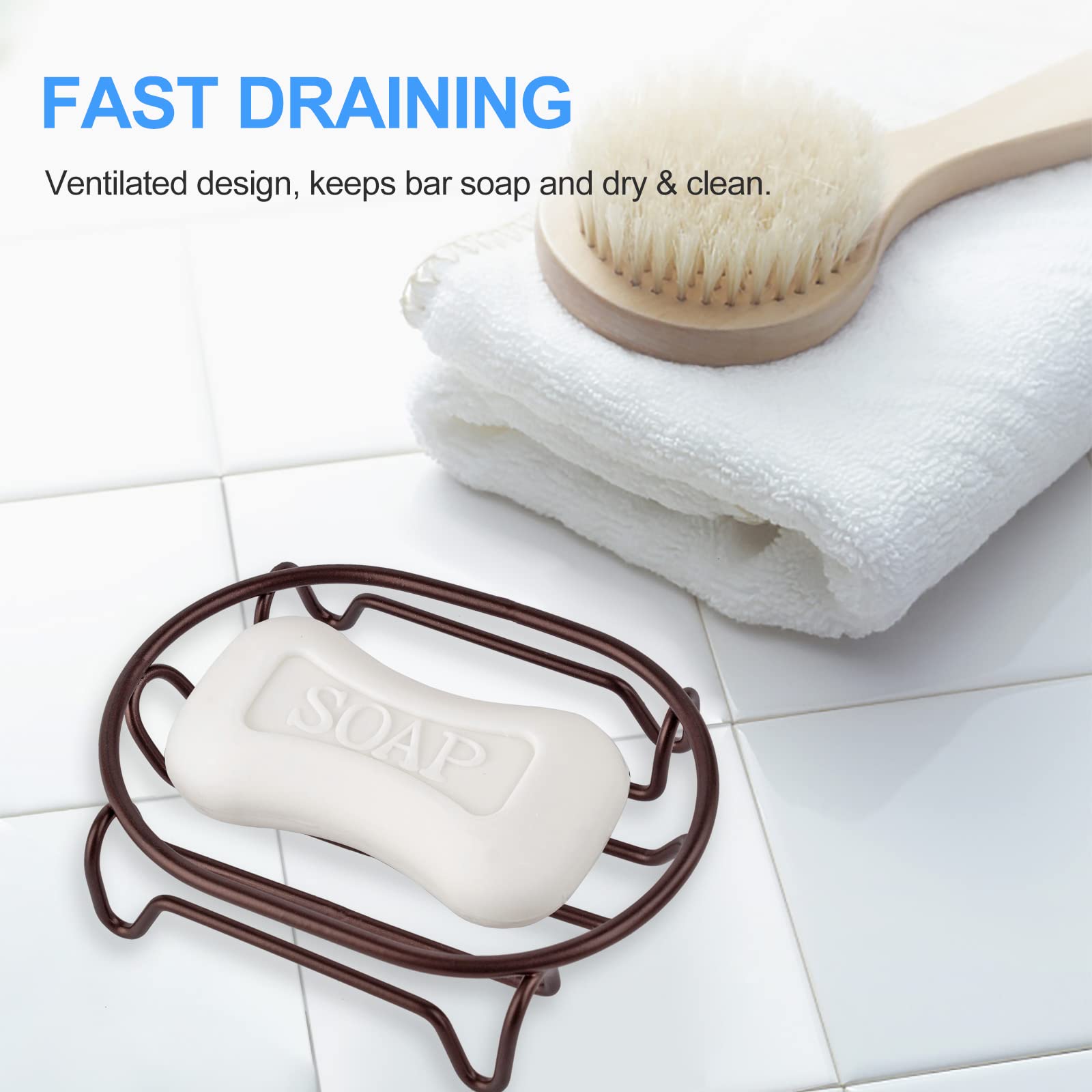 Soap Dish for Shower Bathroom Bar Soap Holder