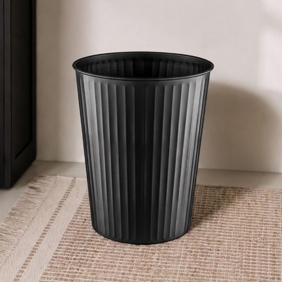 Metal Bathroom Trash Can