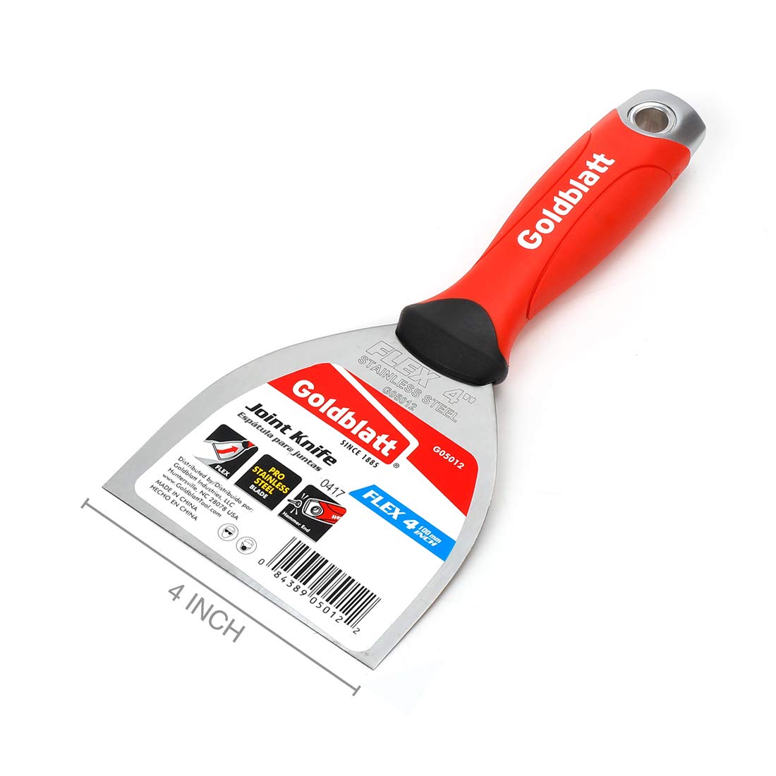 G05012 4" Stainless Steel Flex Joint Knife