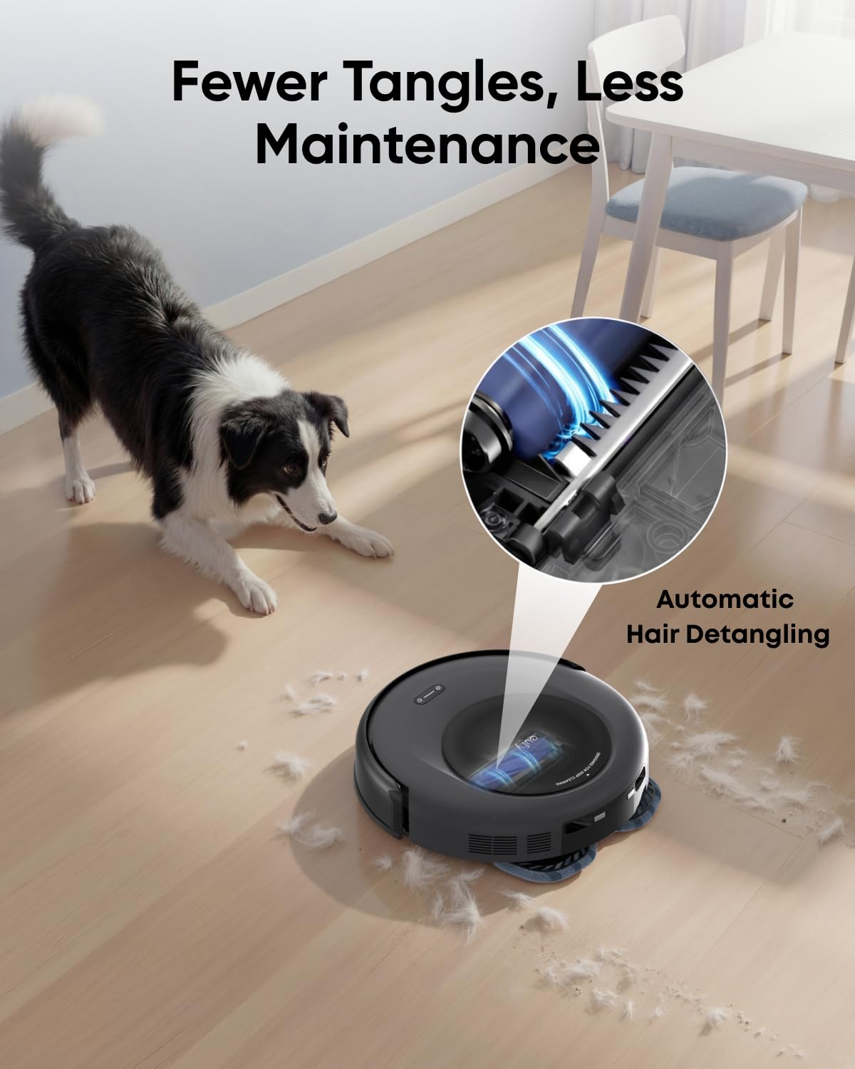 Omni C20 Robot Vacuum and Mop Combo for Hardwood and Carpet