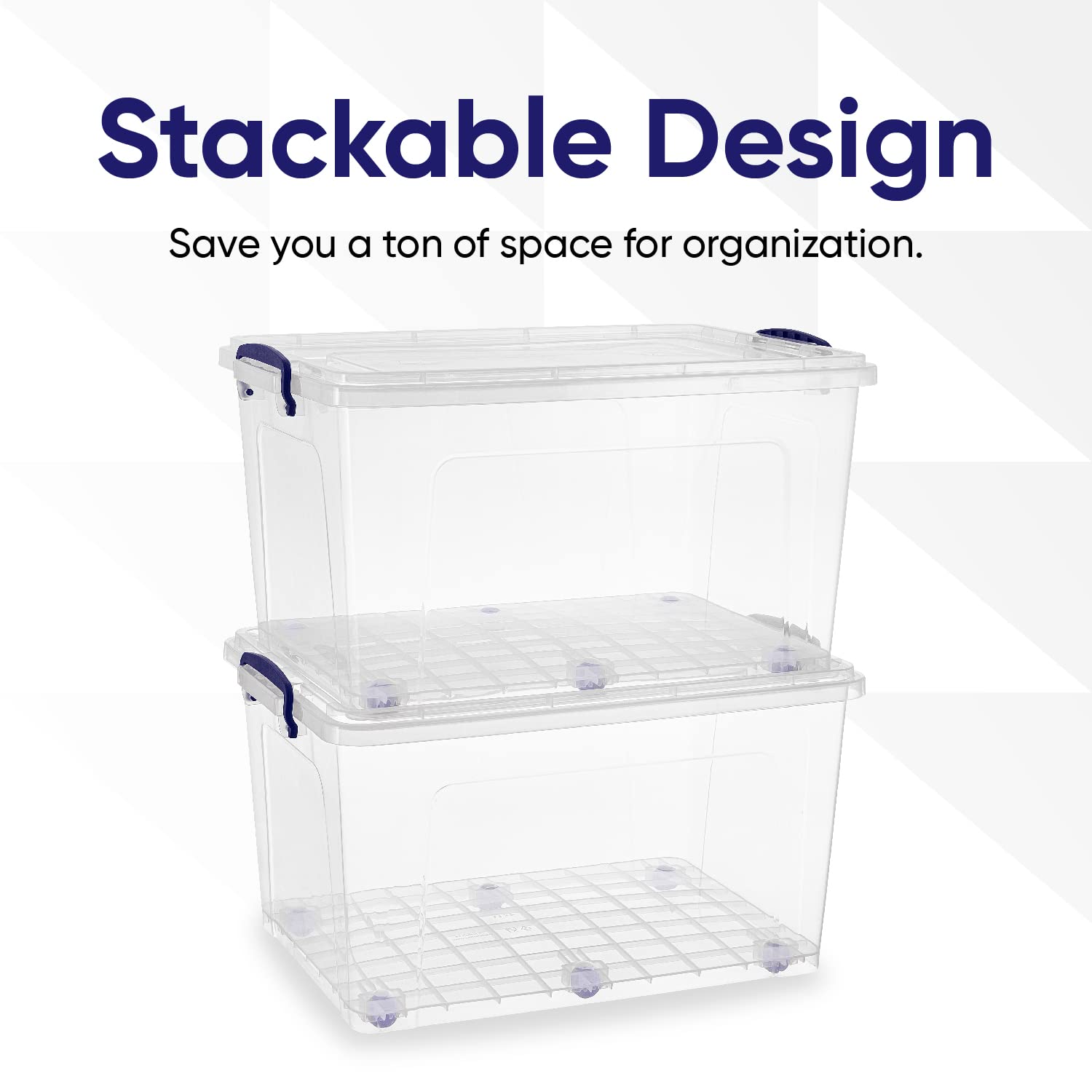 Storage Bins with Lids