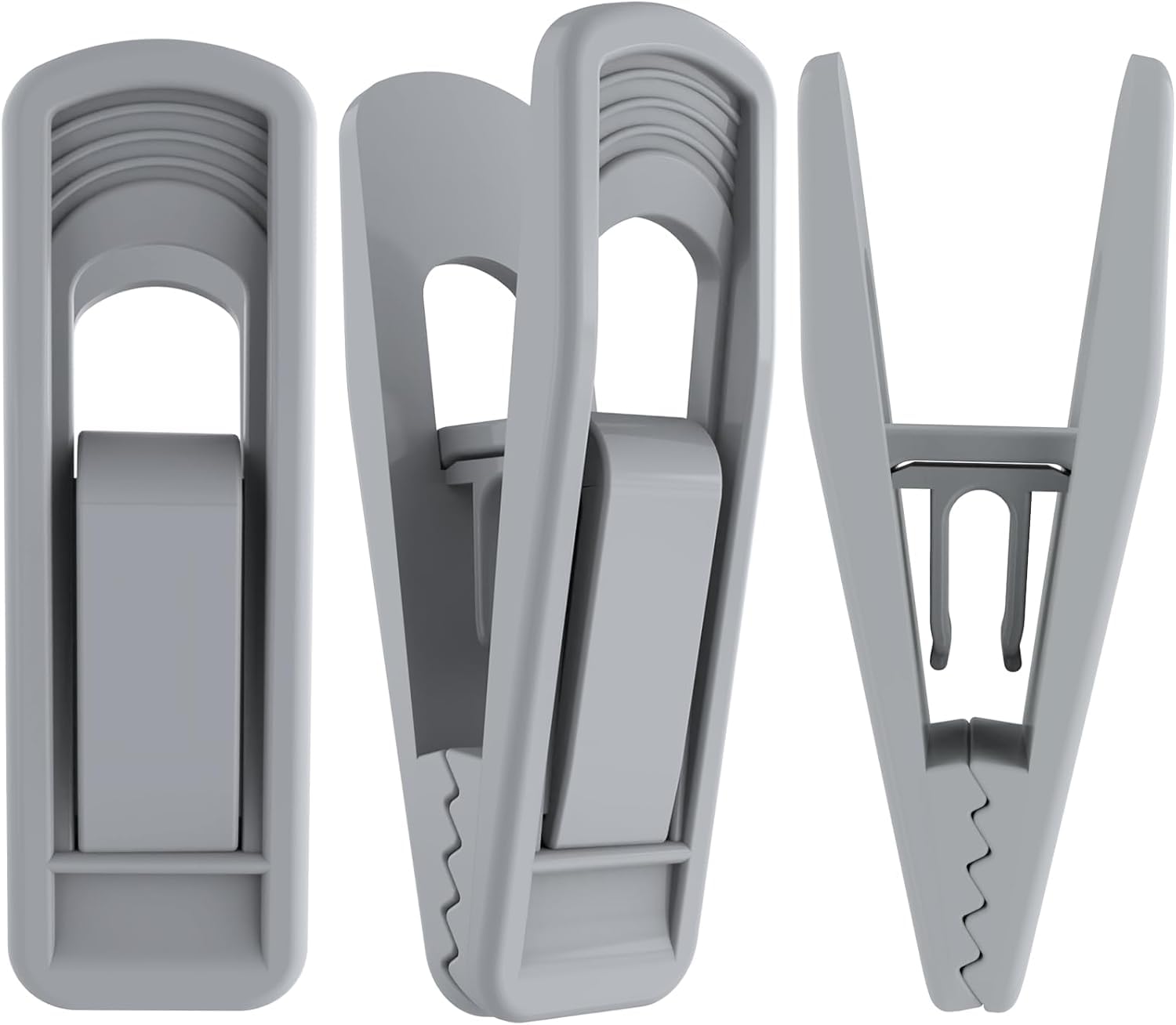Hanger Clips Perfect for Velvet Hangers (20 Count)