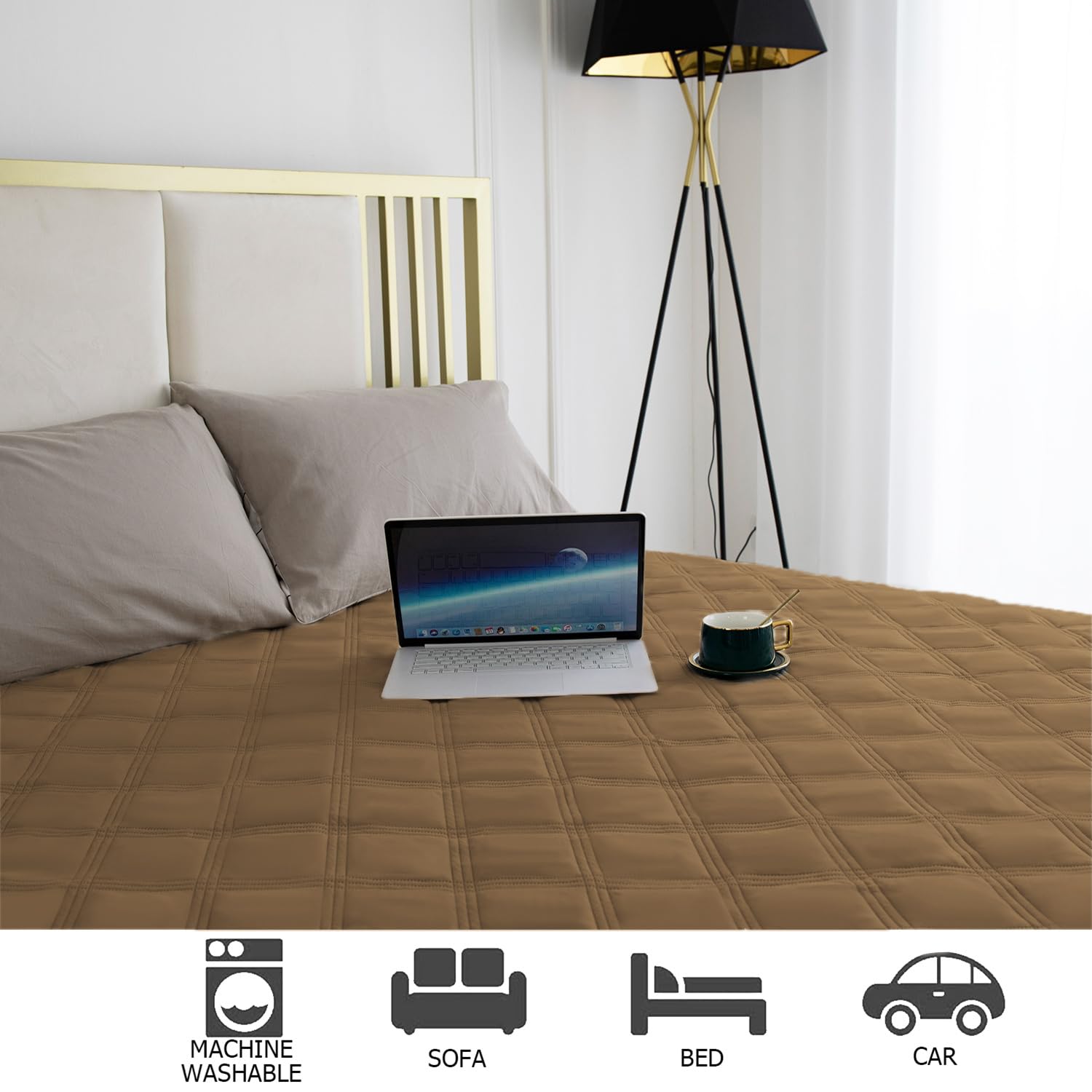 Waterproof Dog Bed Cover Pet Blanket with Anti