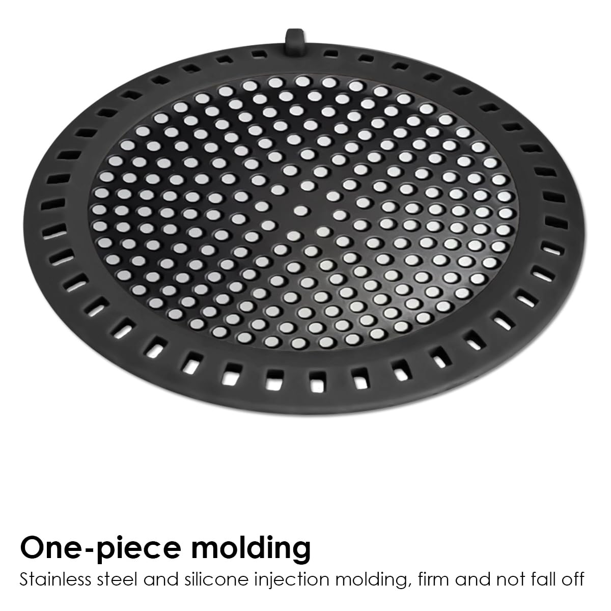 2PCS Shower Hair Drain Catcher (2 Count)