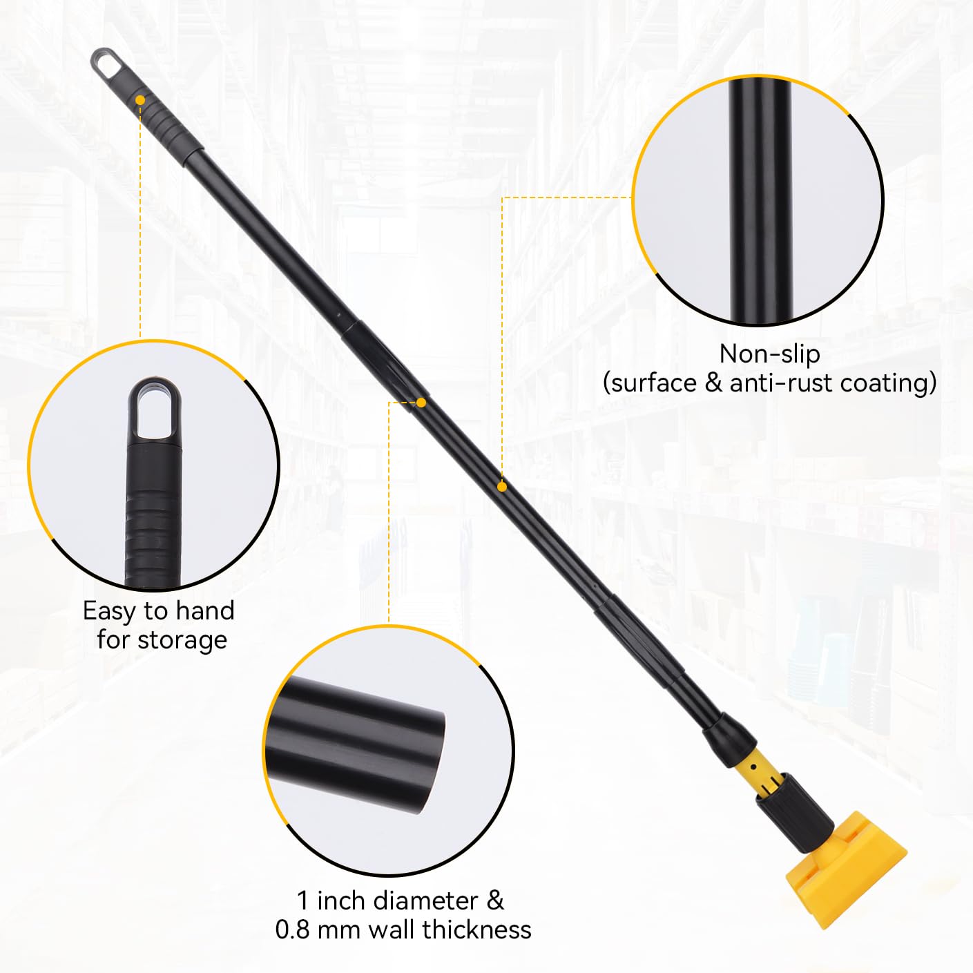Mop Handle Commercial Heavy Duty