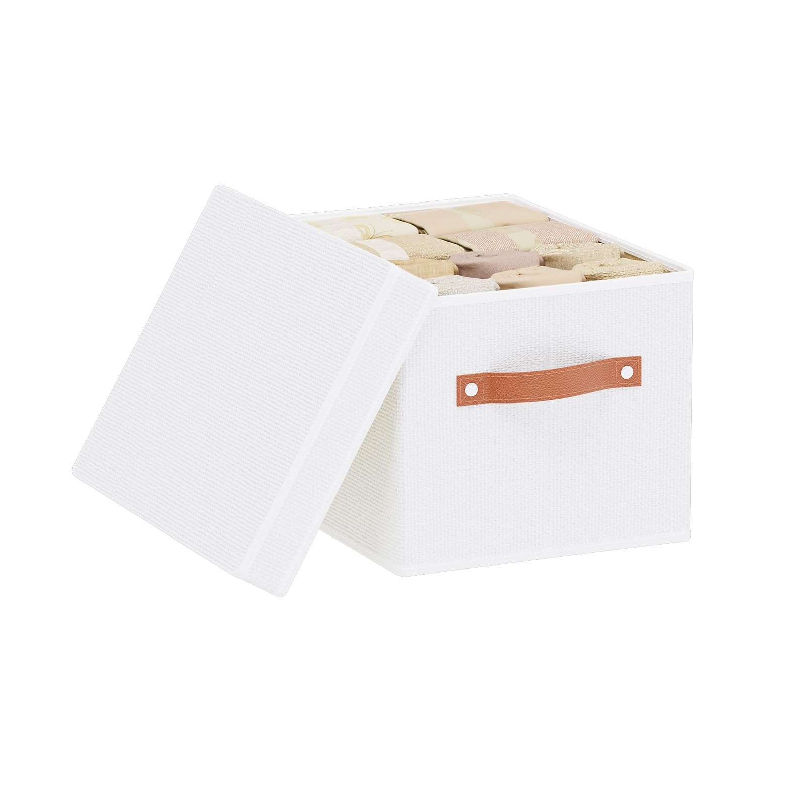 White Foldable Storage Bin