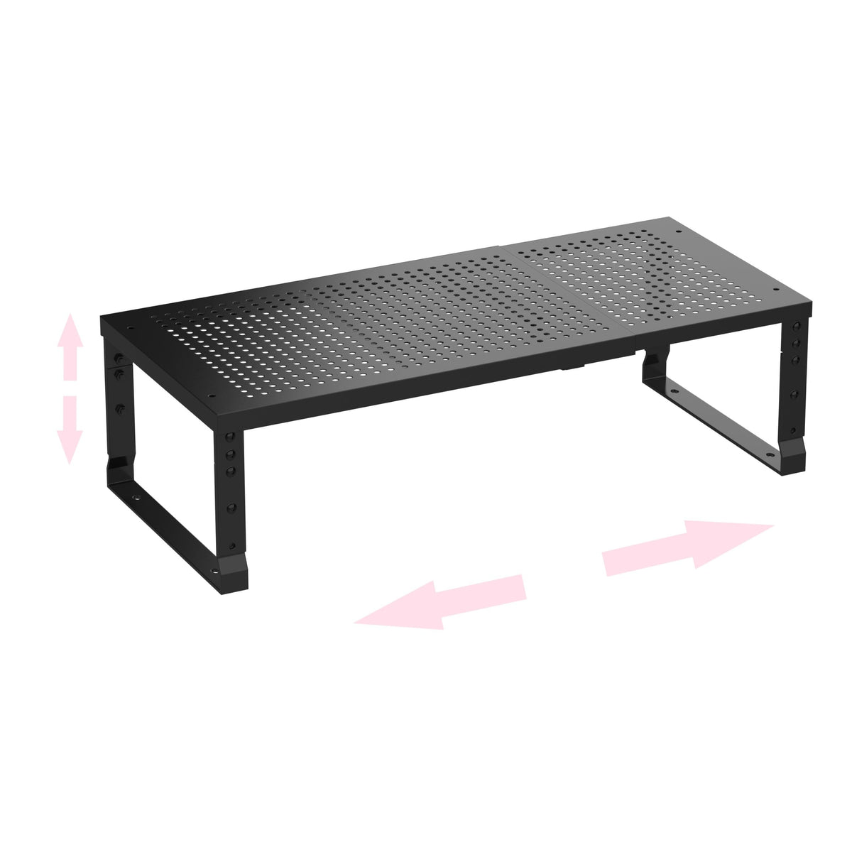 Metal Stackable Expandable Storage Shelf