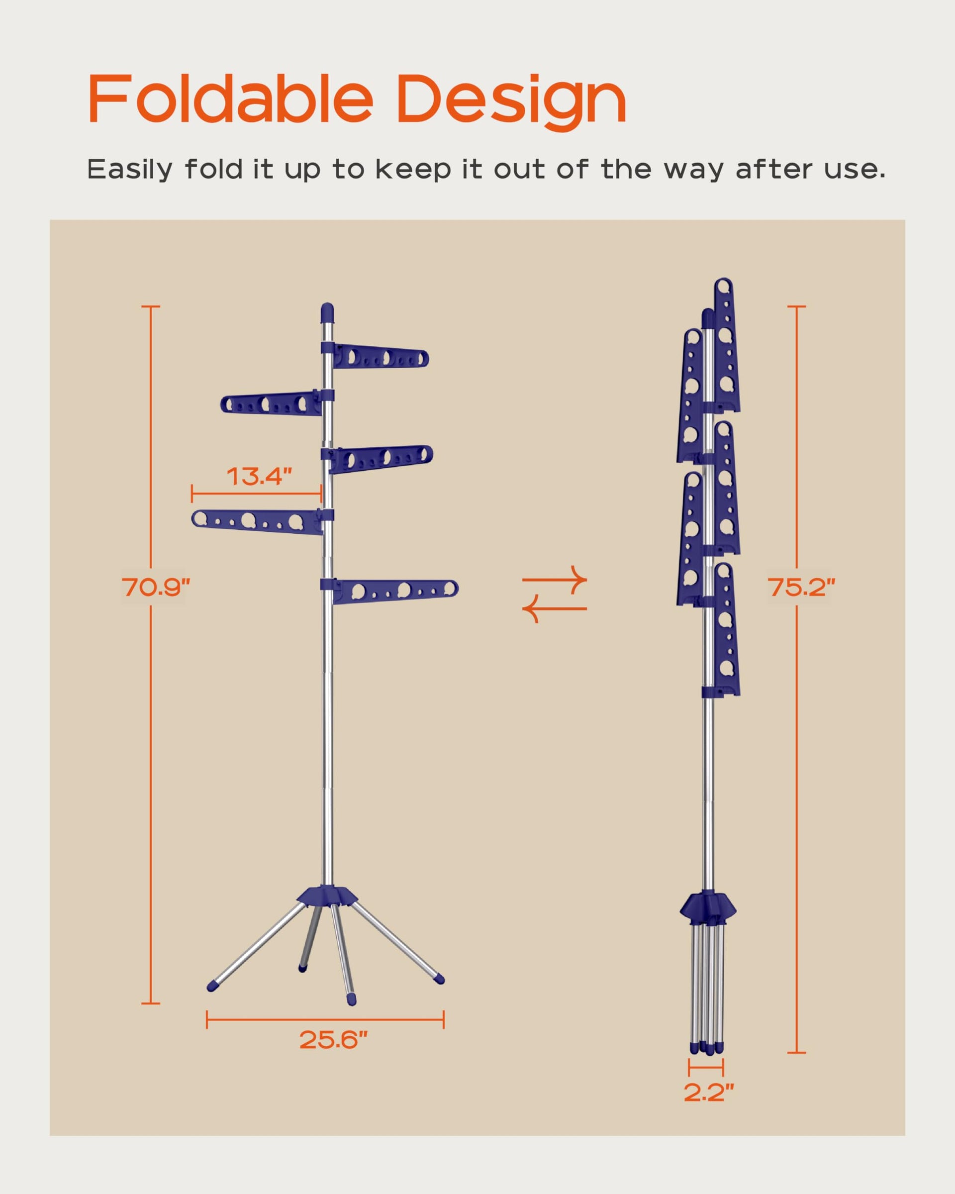 Clothes Drying Rack Foldable