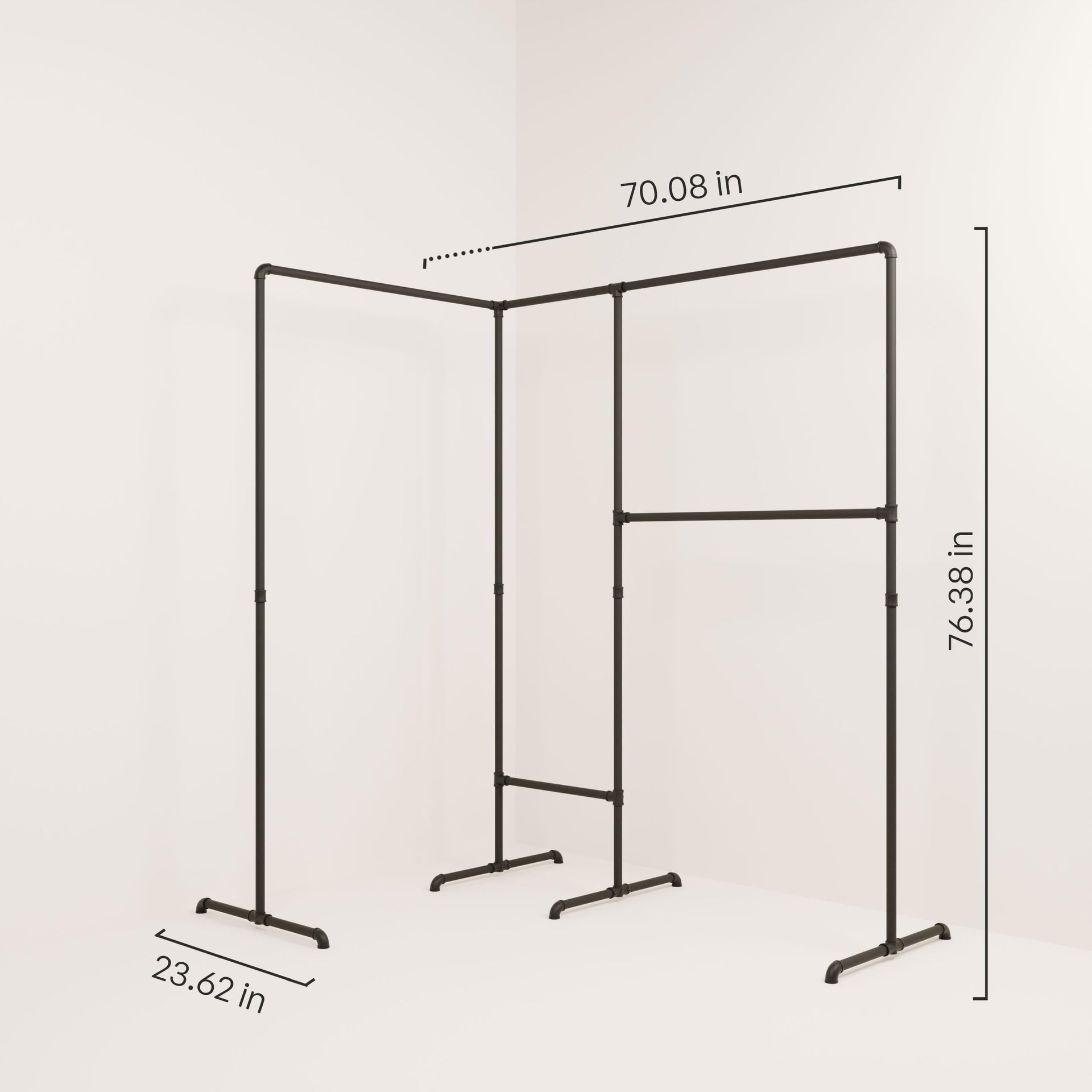 Corner Clothes Rack