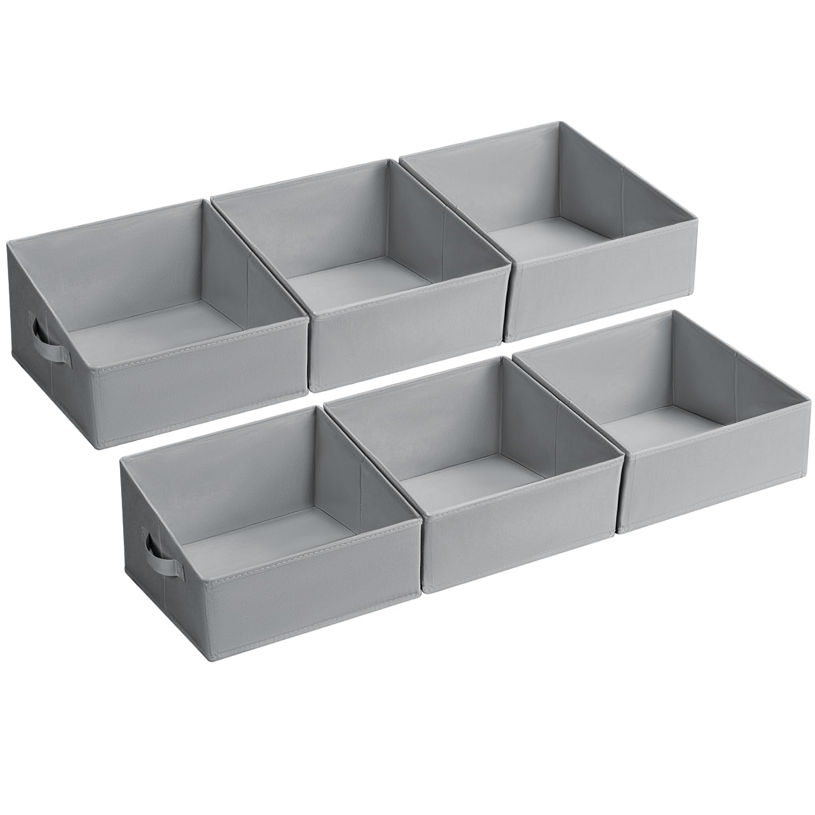 Storage Bins for Closet (6 Count)