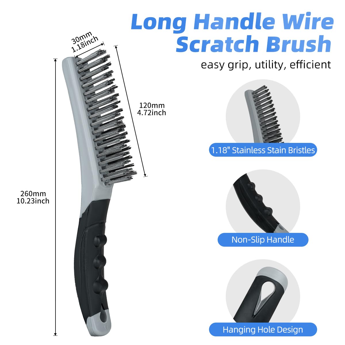 7 PCS Wire Brush Set (7 Count)