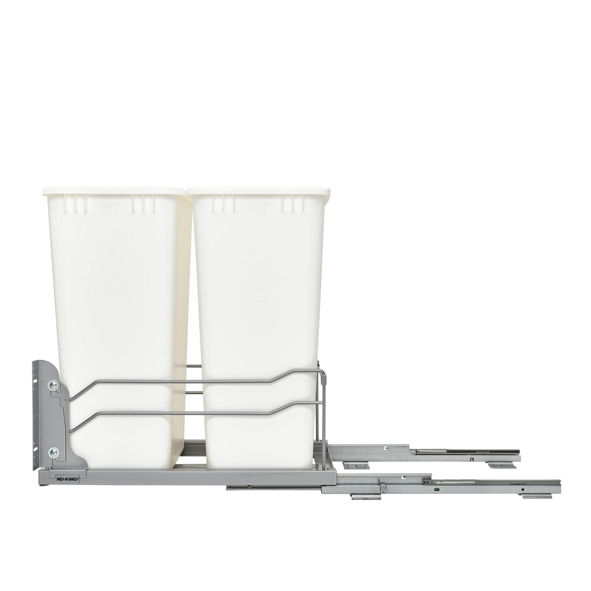 Double Pullout Trash Can w