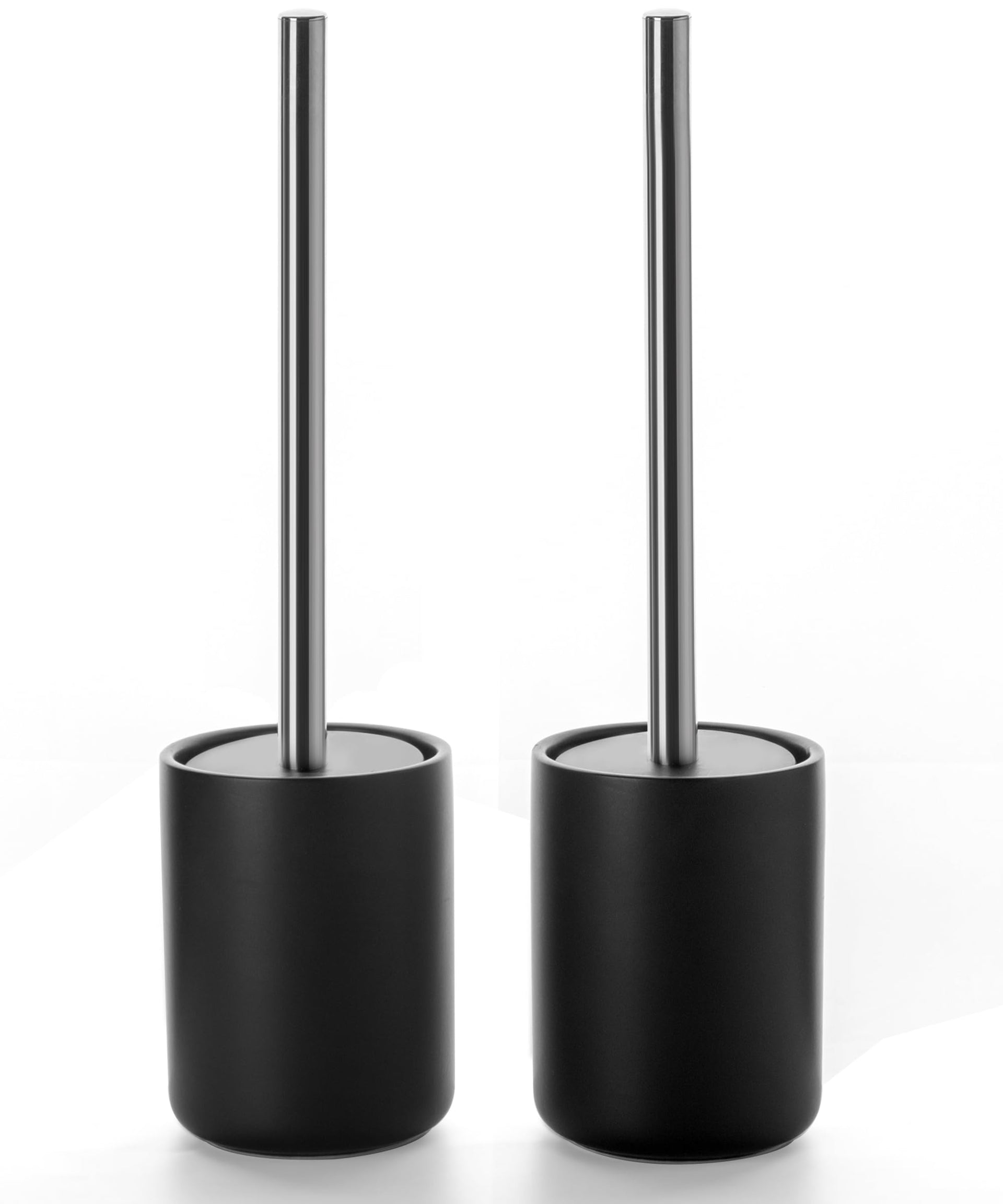 Ceramic Toilet Brush and Holder Set (3 Count)
