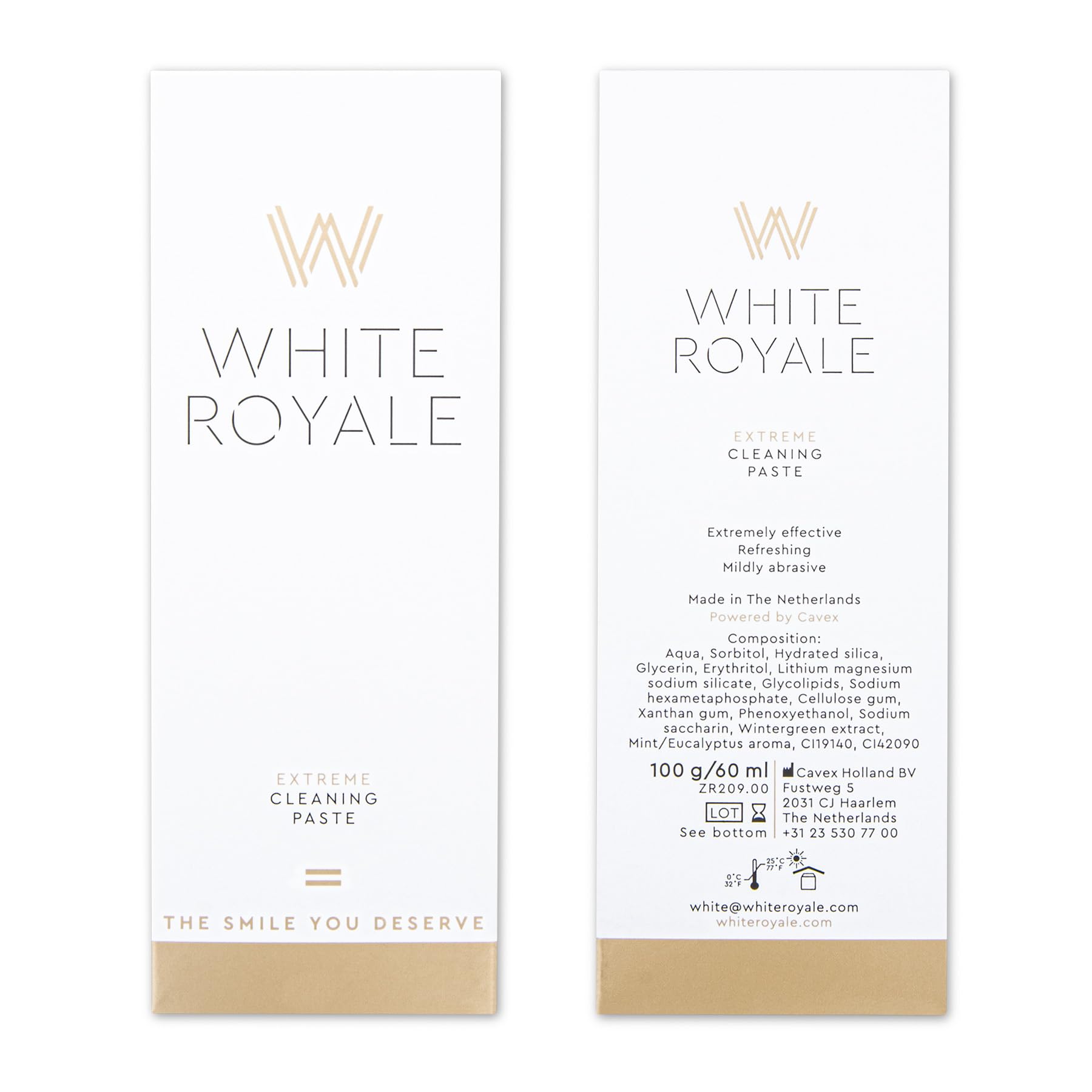 White Royale Extreme Cleaning Paste (2.02 Ounce)