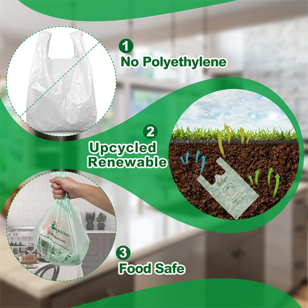 3 Gallon Compostable Trash Bags (200 Count)