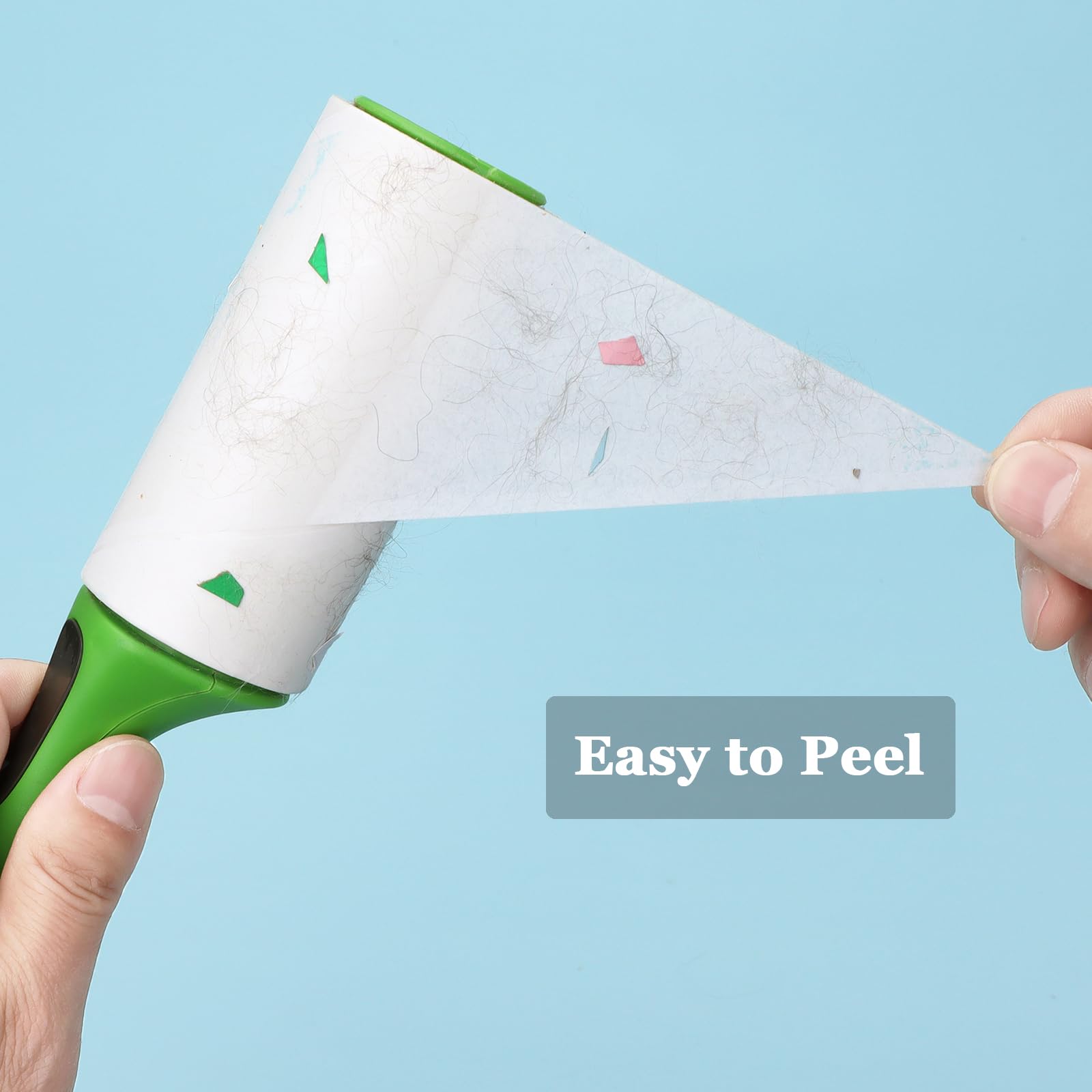 4 inch Lint Roller Refills Compatible with Evercare PetLovers Extra Sticky Lint Roller 6 Pack of Refills Only 60 Sheets per Refill 360 Sheets Total (360 Count)