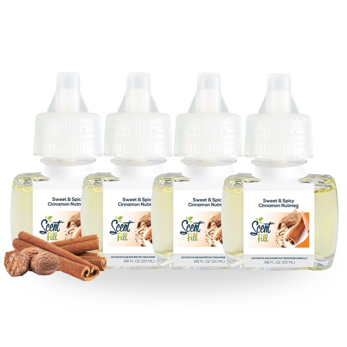 Sweet & Spicy Cinnamon Nutmeg Plug in Air Freshener (2.04 Fl Oz)