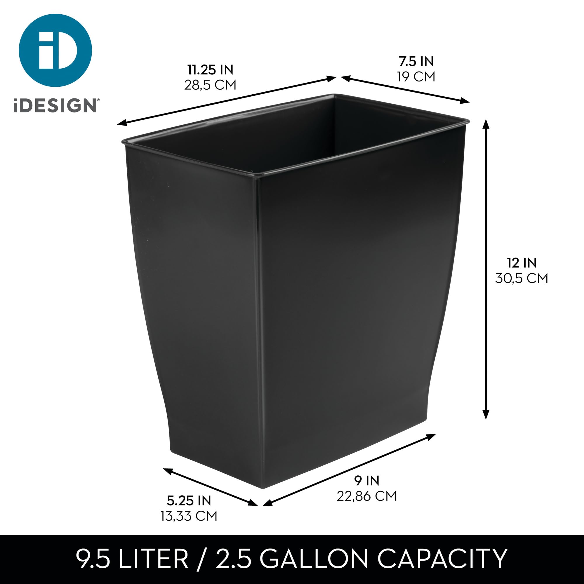 Small Plastic Bathroom Trash Can