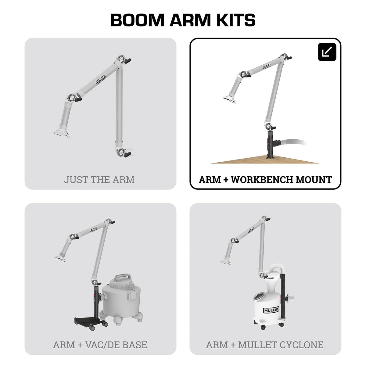 ThirdHand Dust Collection Boom Arm